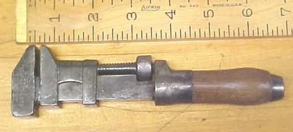 P. S. & W. Monkey Wrench 6 inch Peck, Stow & Wilcox