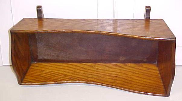 Oak Rolling Cradle Baby Doll 18 inch Antique