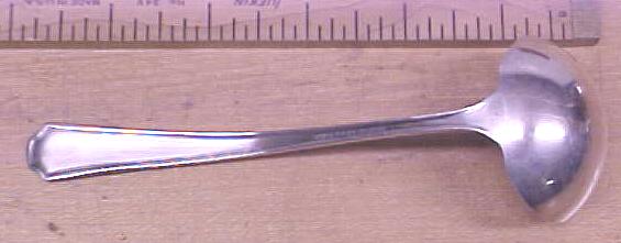 Madison Gravy Ladle Silver Plate