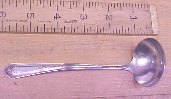 Madison Gravy Ladle Silver Plate