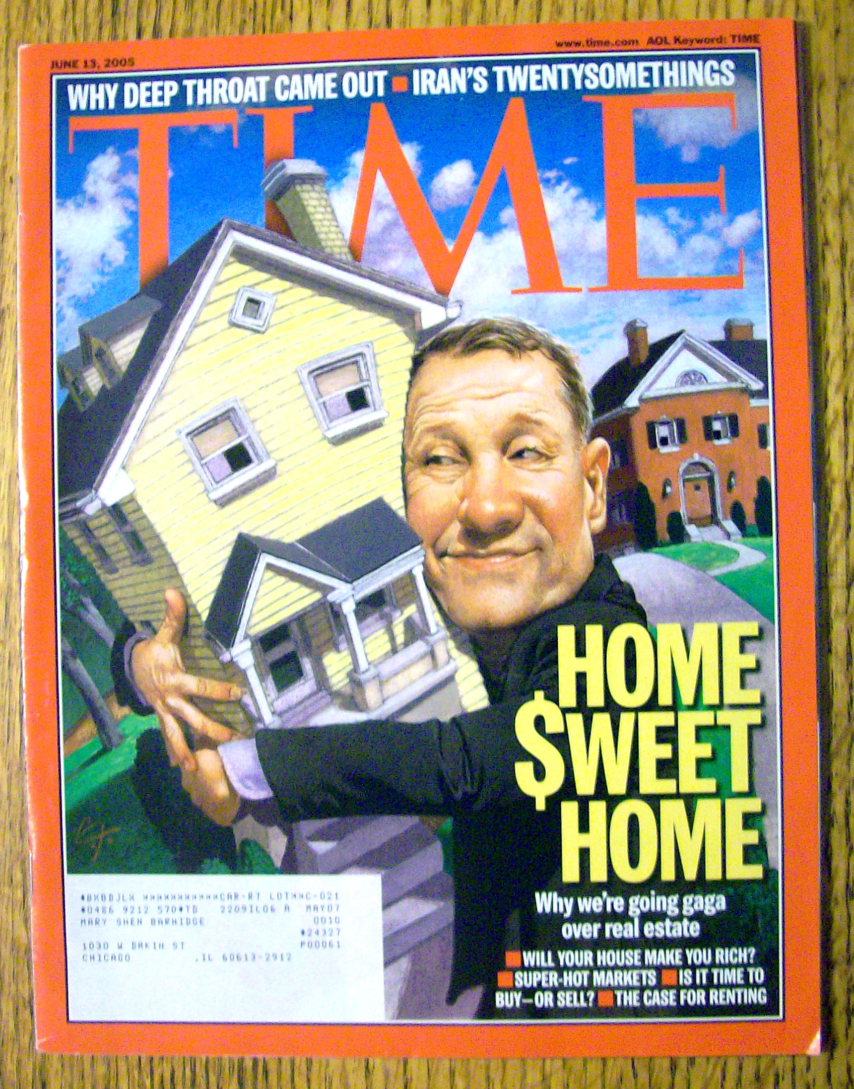 Time Magazine June 13, 2005 Home Sweet Home