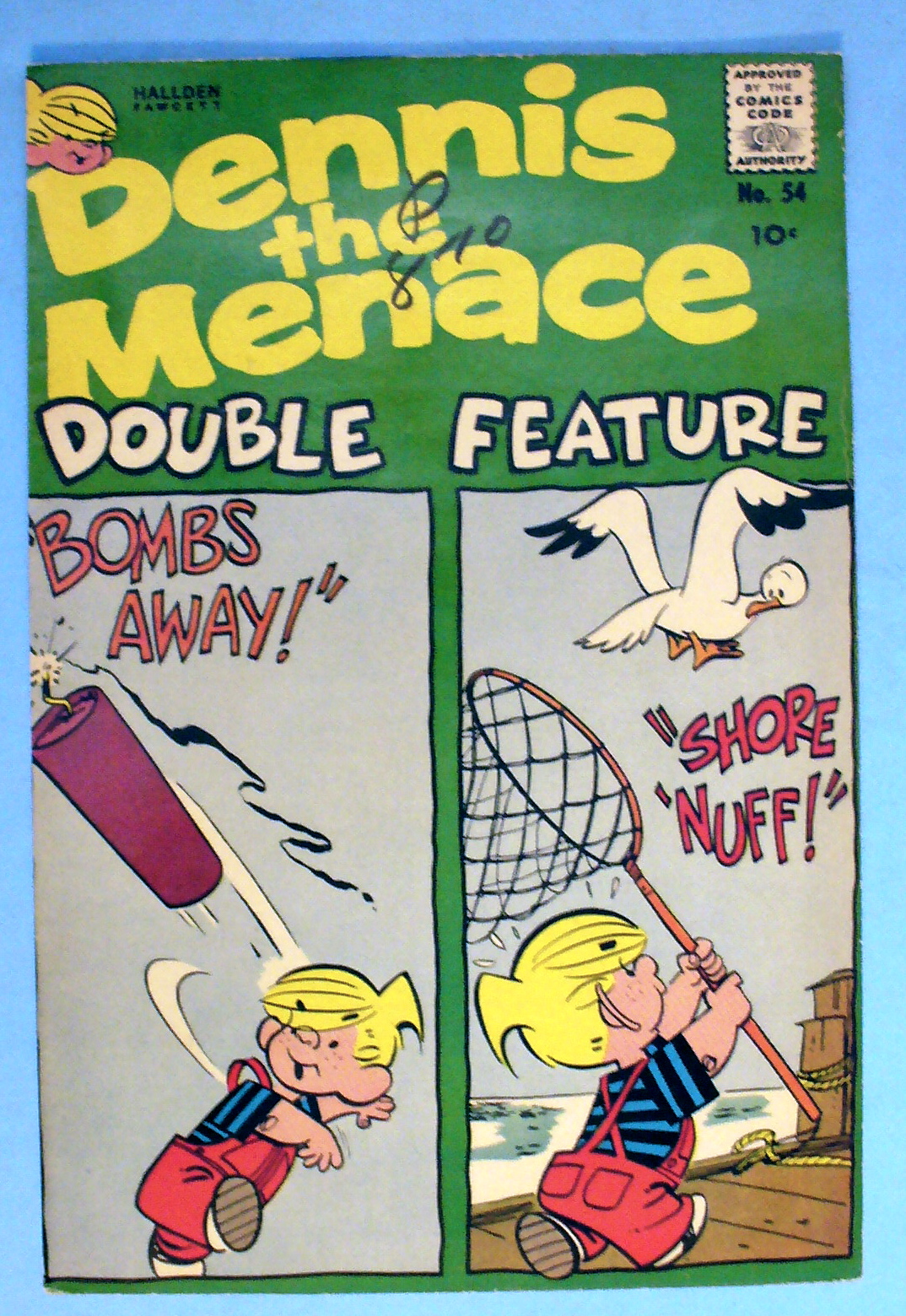 Dennis the Menace Comic Cover #54-1961-Bombs Away