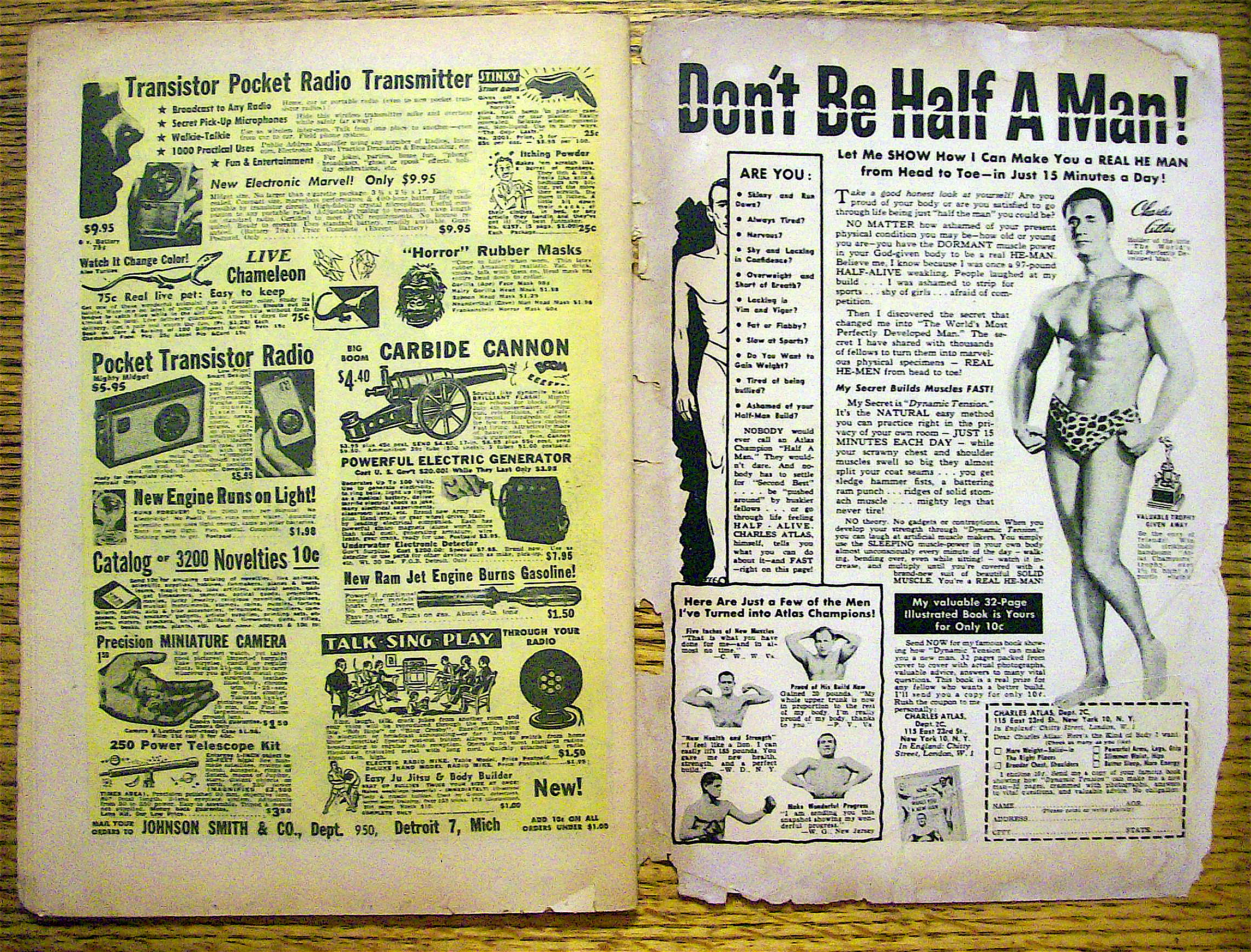 Forbidden Worlds Comic #94 March-April 1961
