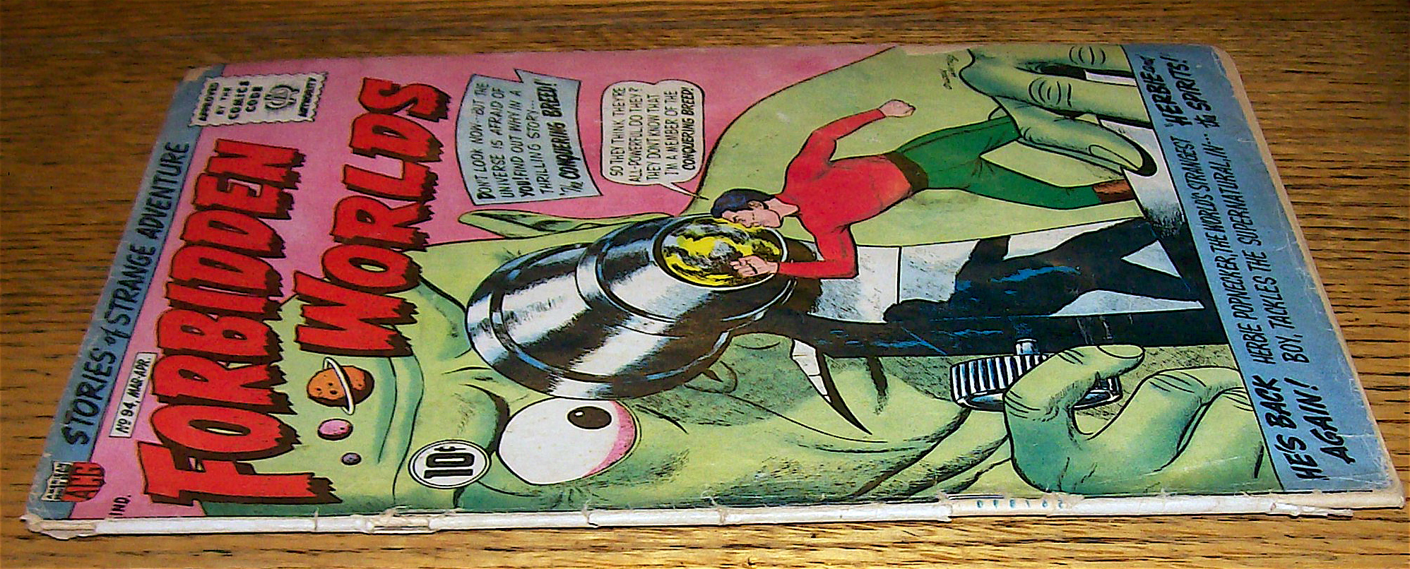 Forbidden Worlds Comic #94 March-April 1961