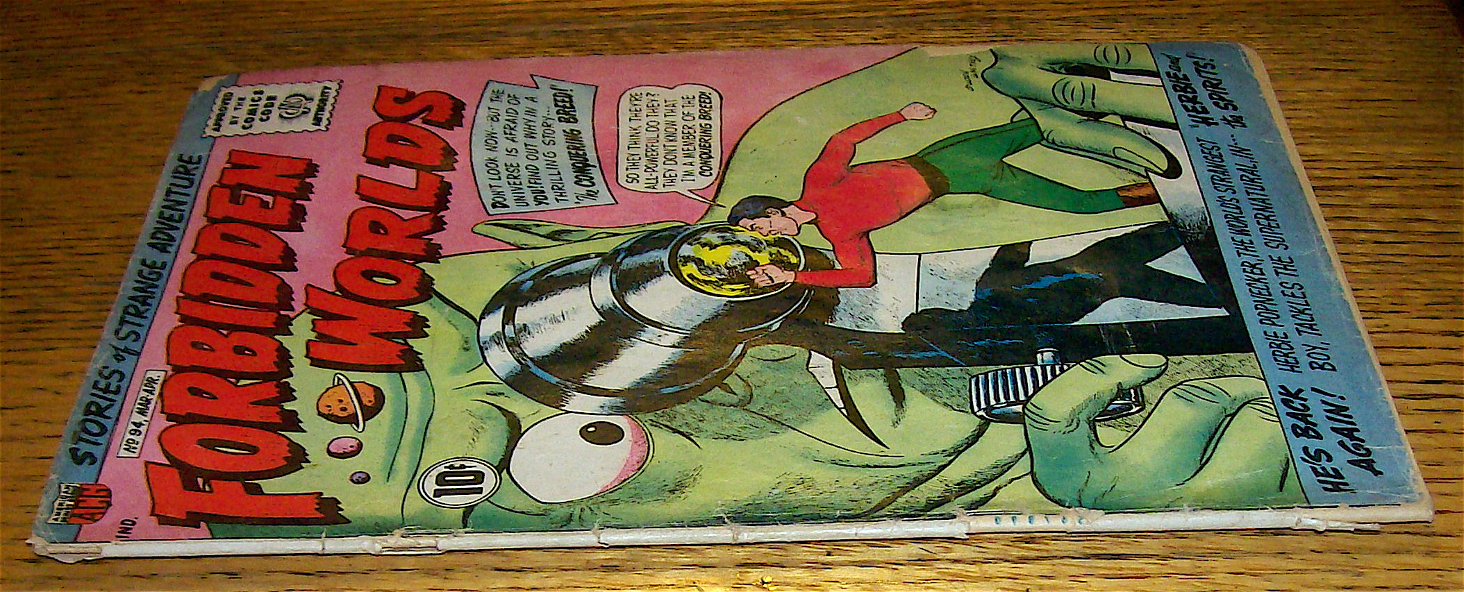 Forbidden Worlds Comic #94 March-April 1961