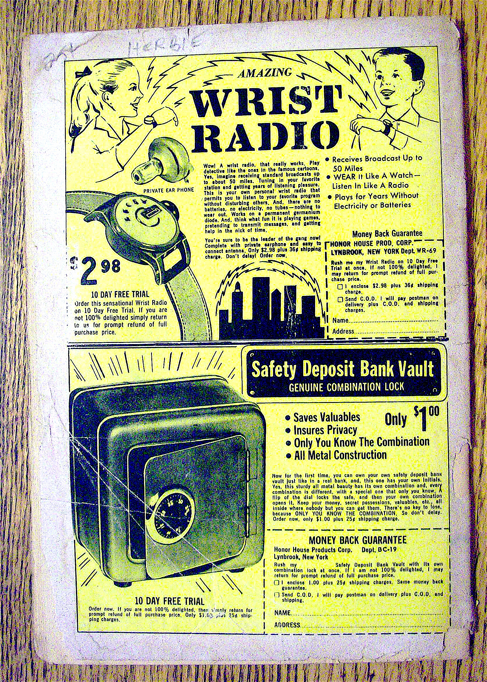 Forbidden Worlds Comic #94 March-April 1961