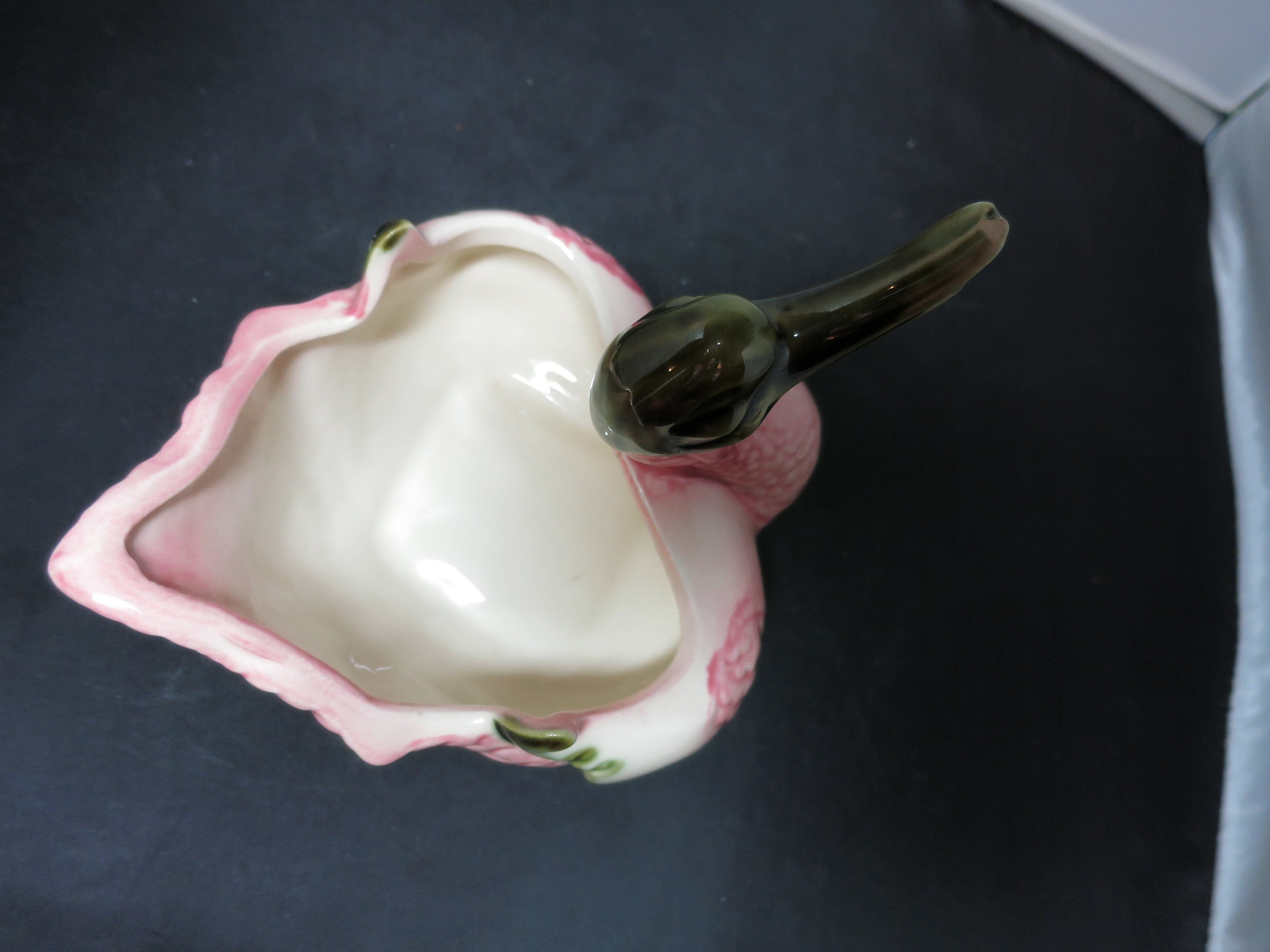 Hull Duck Planter Dish marked Hull USA 80 Pink Green