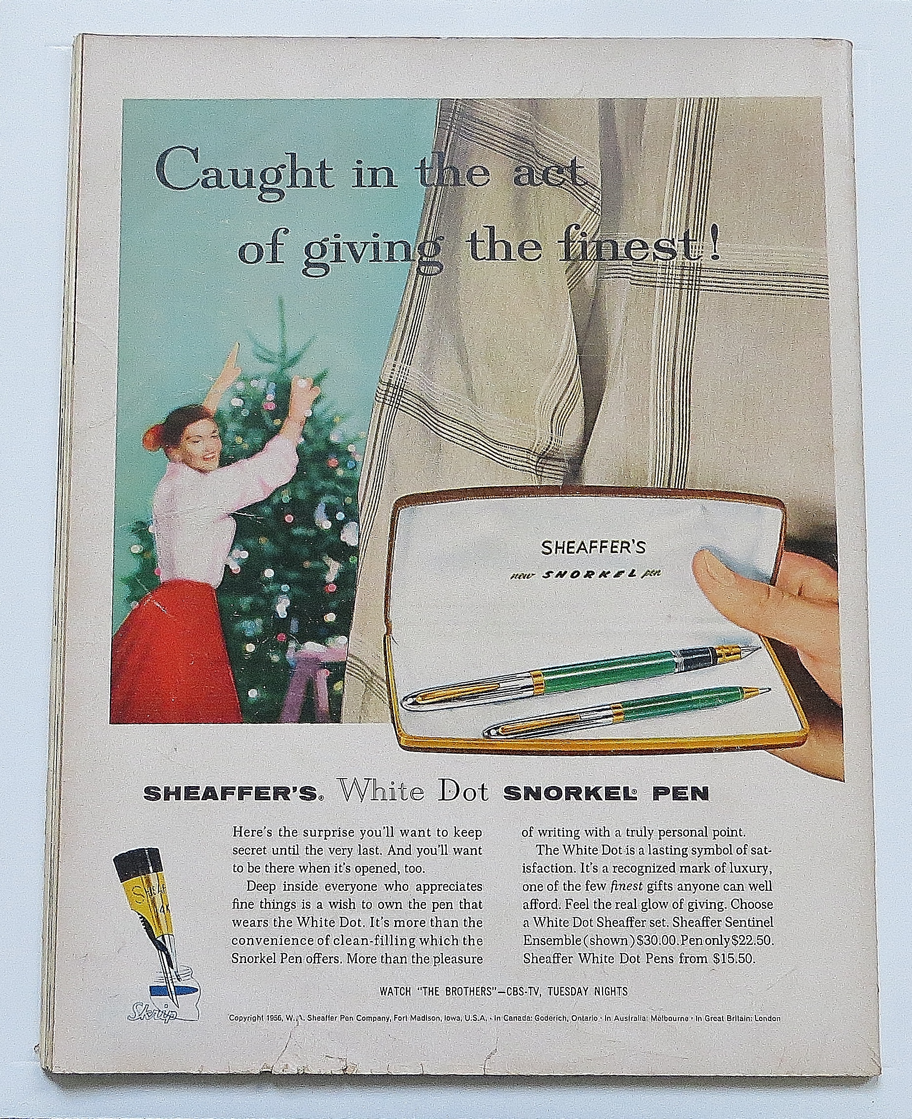 Collier's Magazine December 7, 1956 67th All America