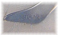 Oriental Sterling Silver Brooch