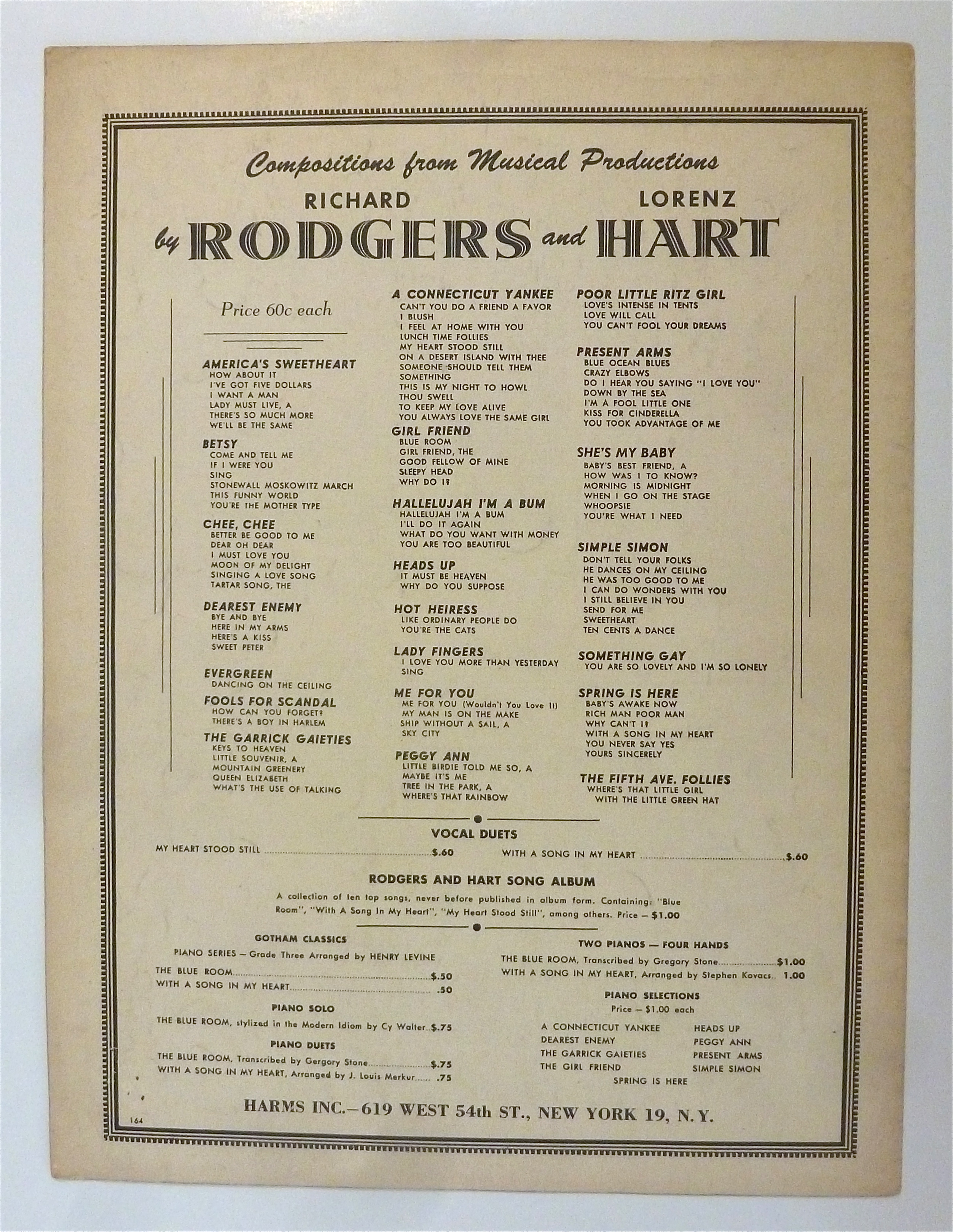 Sheet Music For 1939 I Only Have Eyes For You