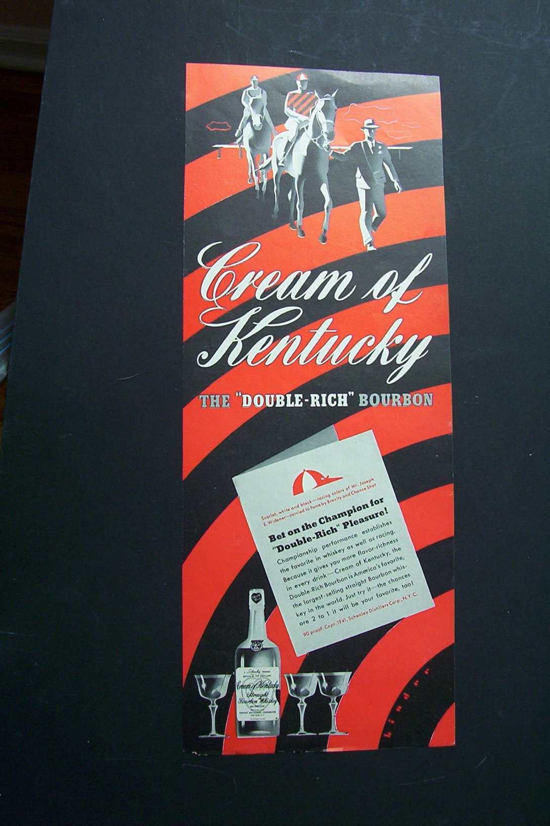 1941 Cream of Kentucky Whiskey
