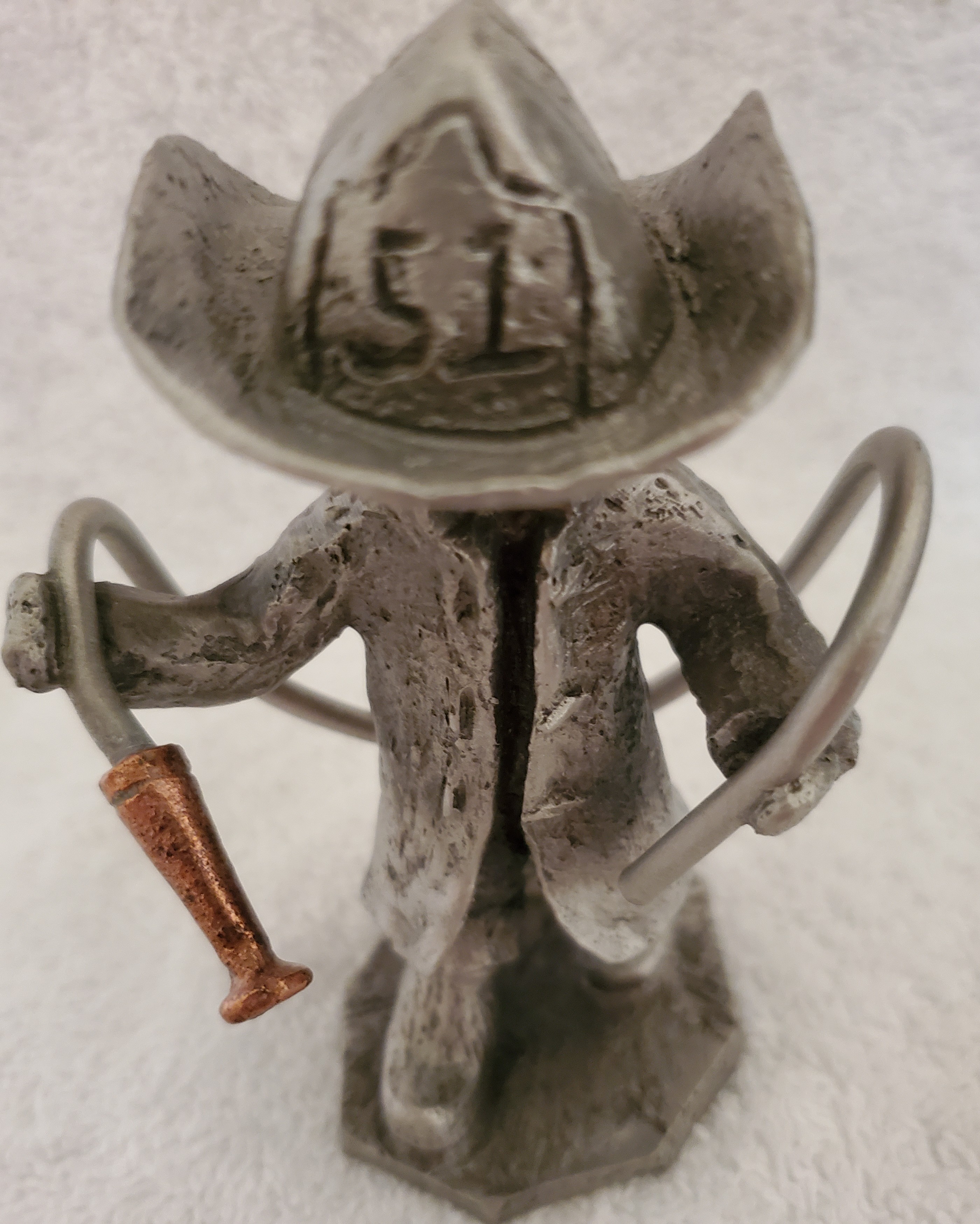 Hudson Pewter Walli Ortman Fireman