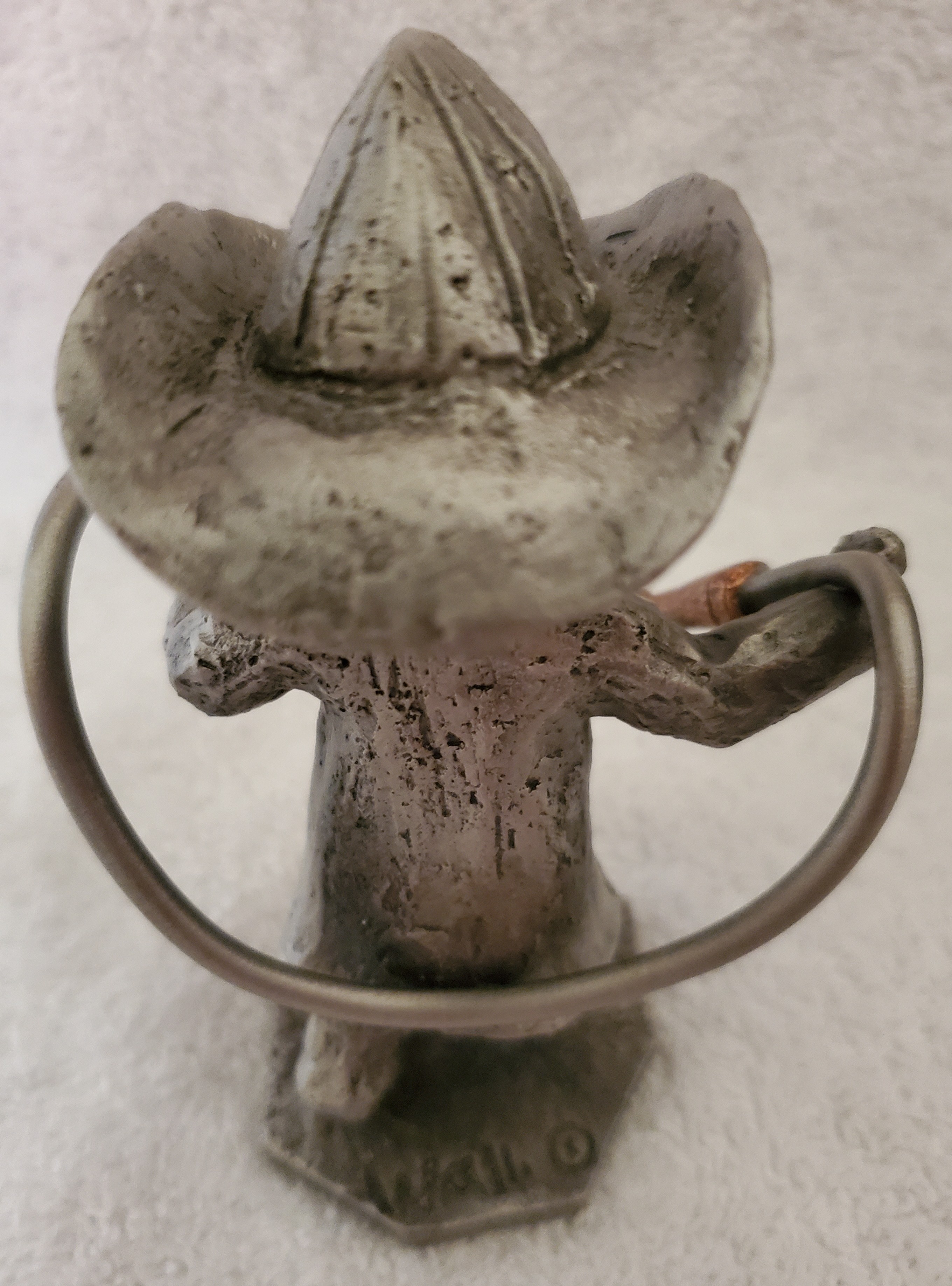 Hudson Pewter Walli Ortman Fireman