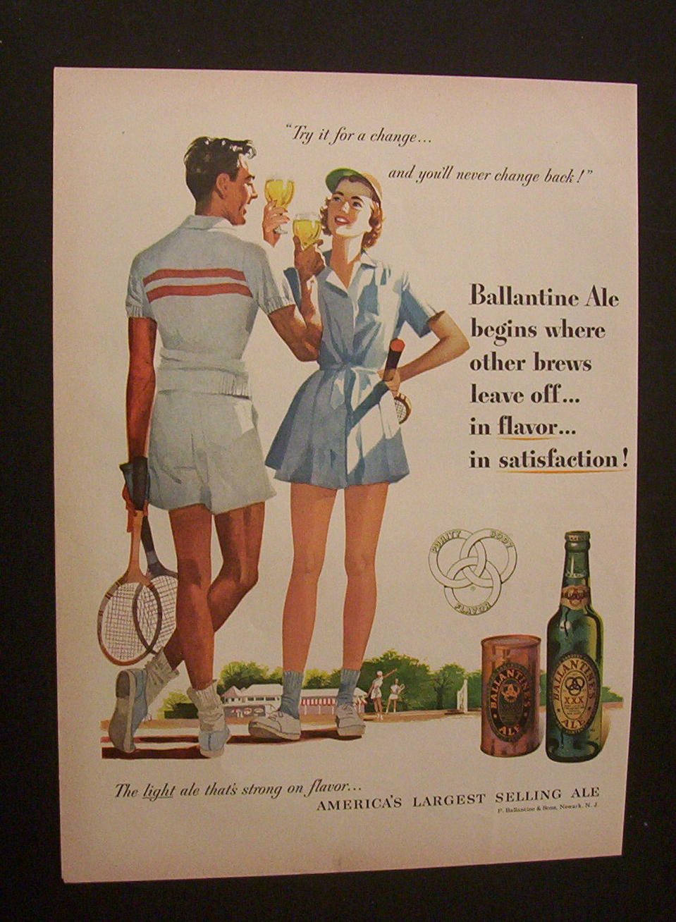 1951 Ballantine's Ale