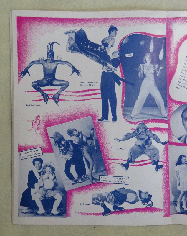 Original 1945 Sexy George Petty Pin Up Girl Ice Capades Program