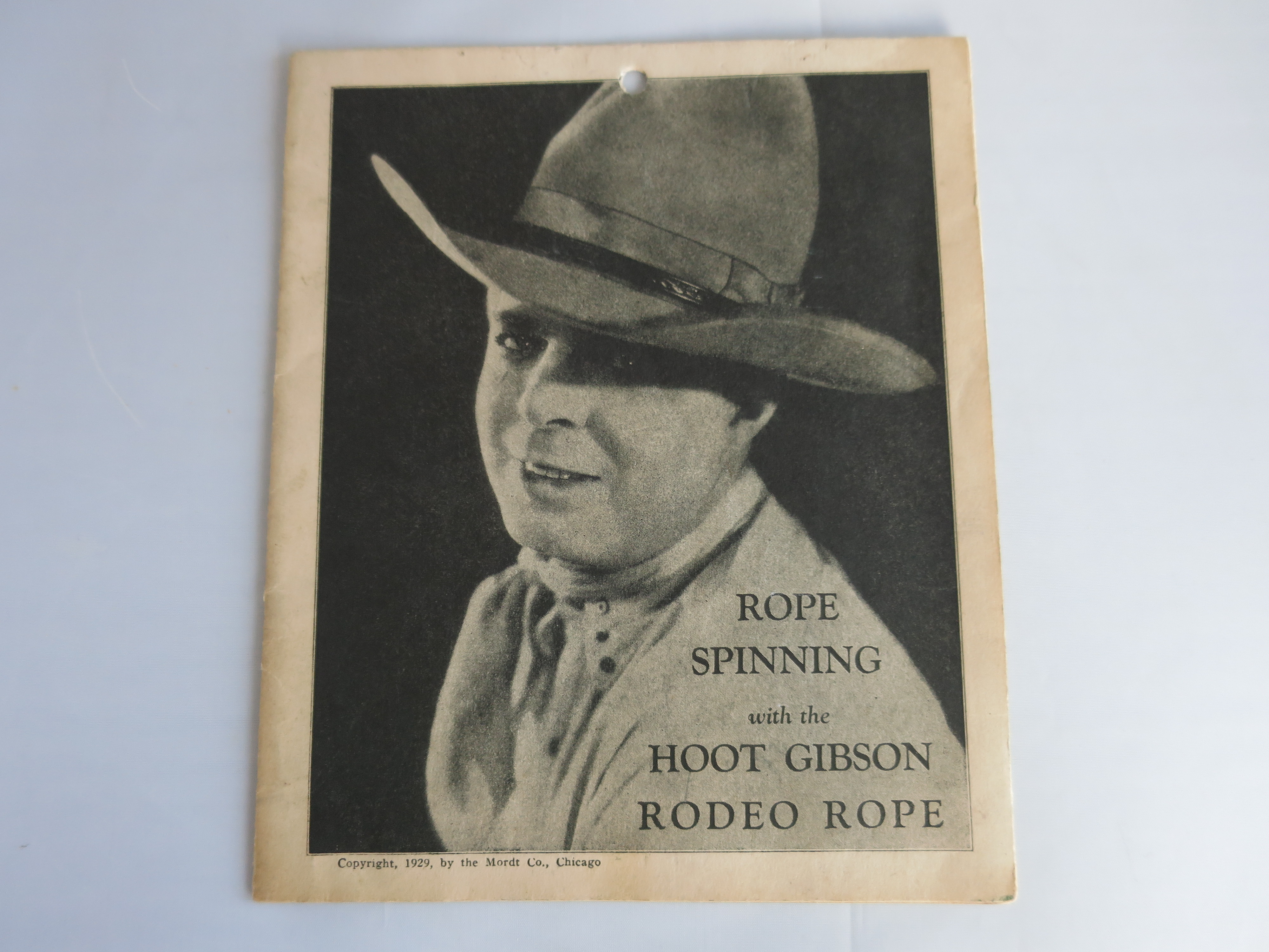 Rope Spinning with Hoot Gibson Rodeo Rope 1929 Booklet