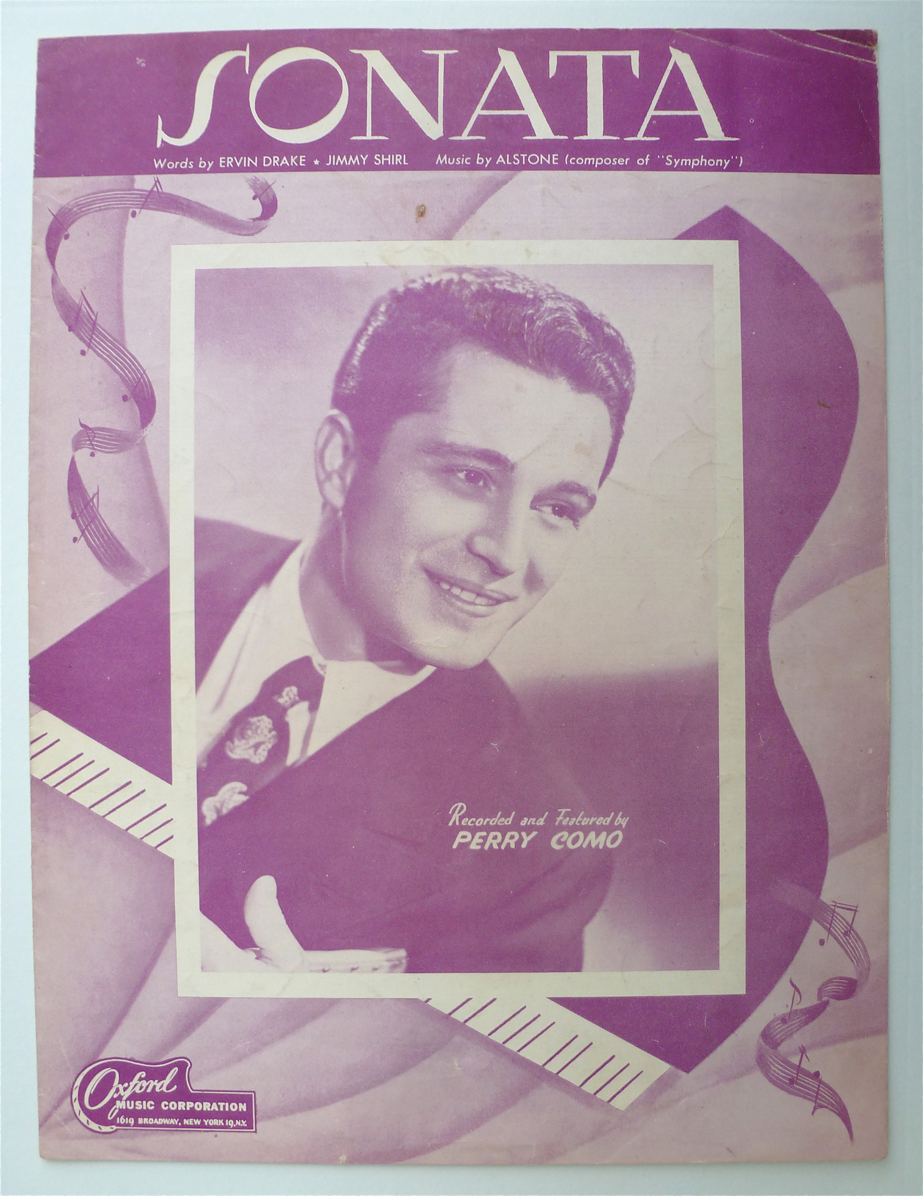 Sheet Music For 1946 Sonata
