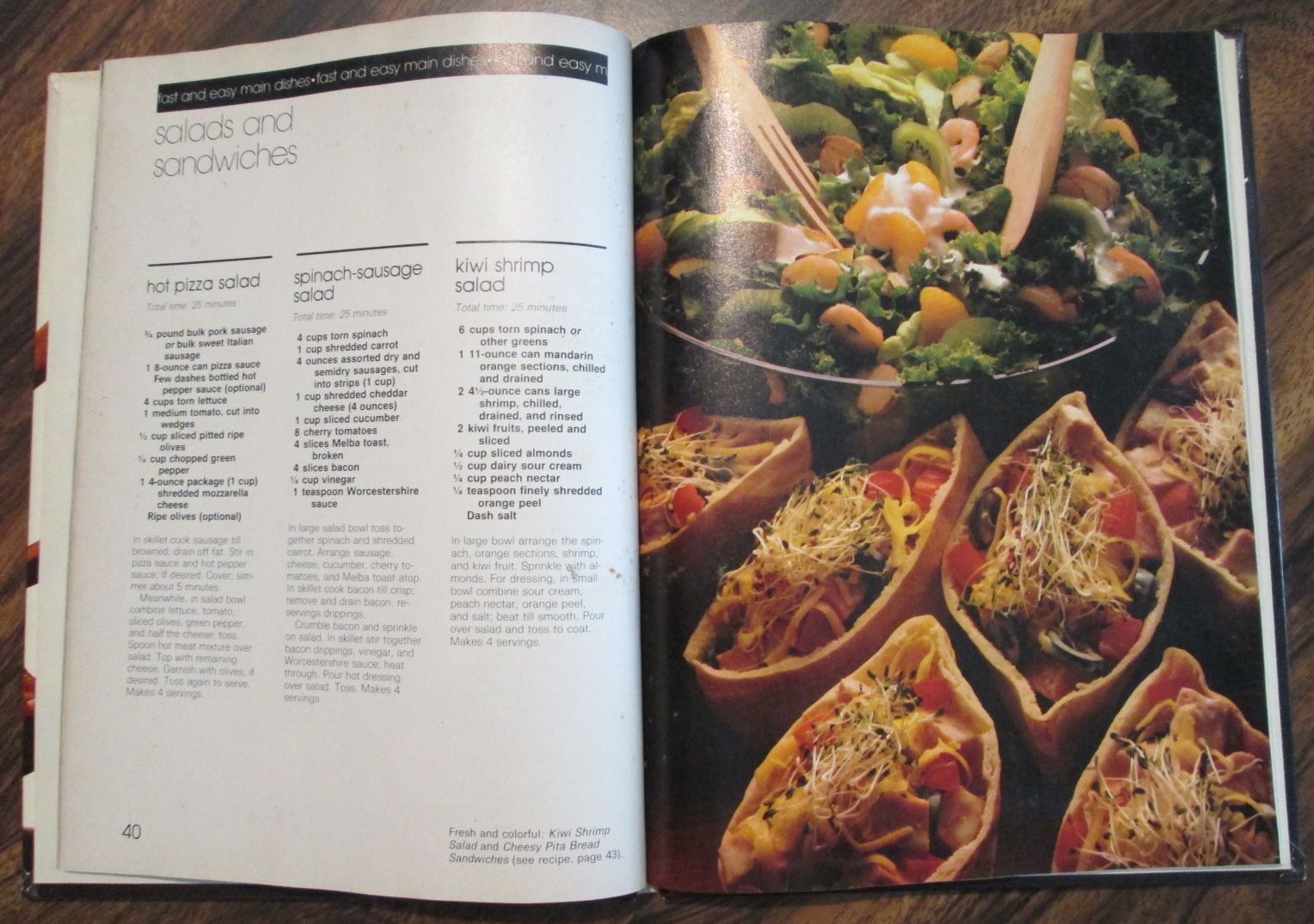 Cookbook Shortcut Recipes 1980
