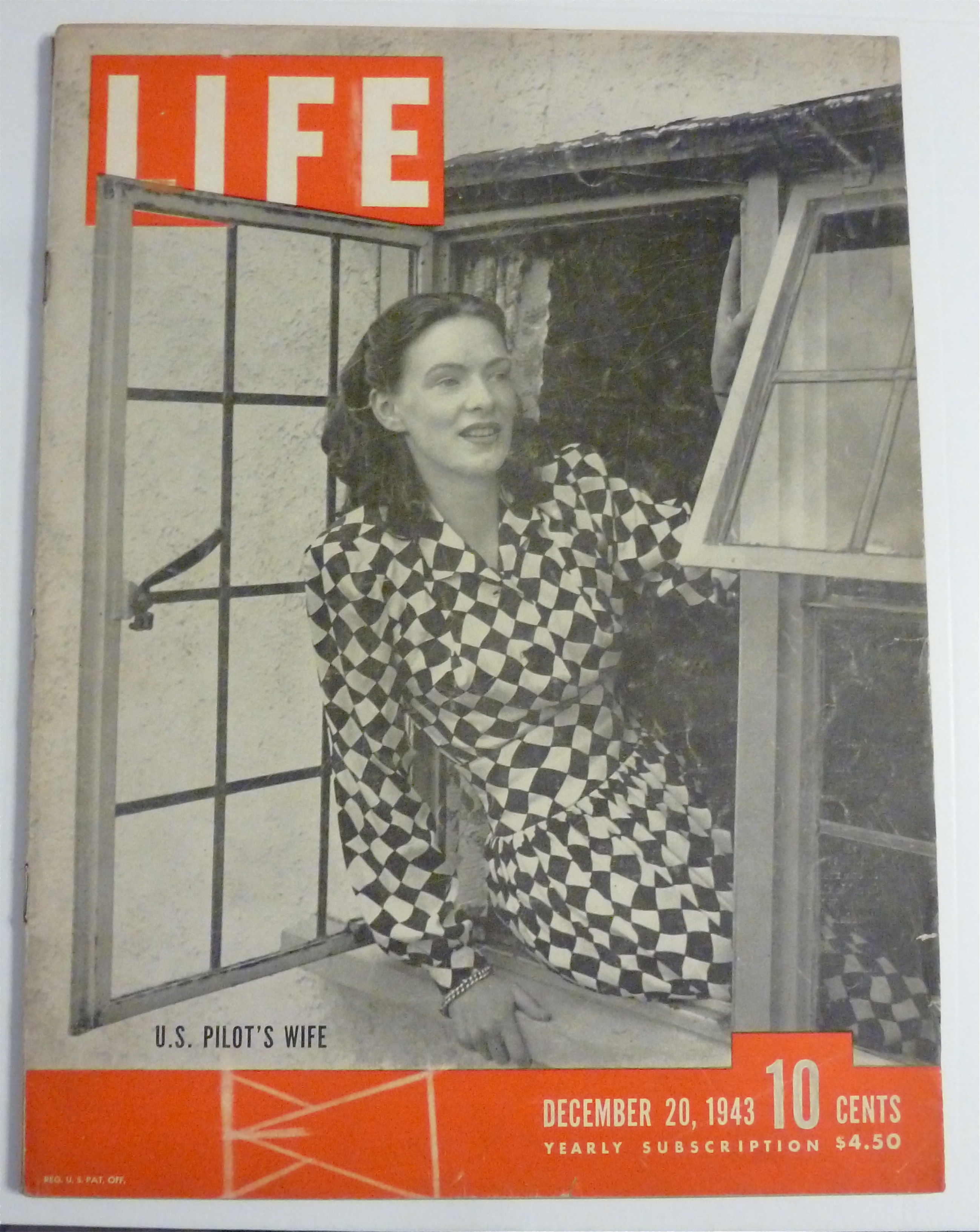 Life Magazine-December 20, 1943-U. S. Pilot's Wife