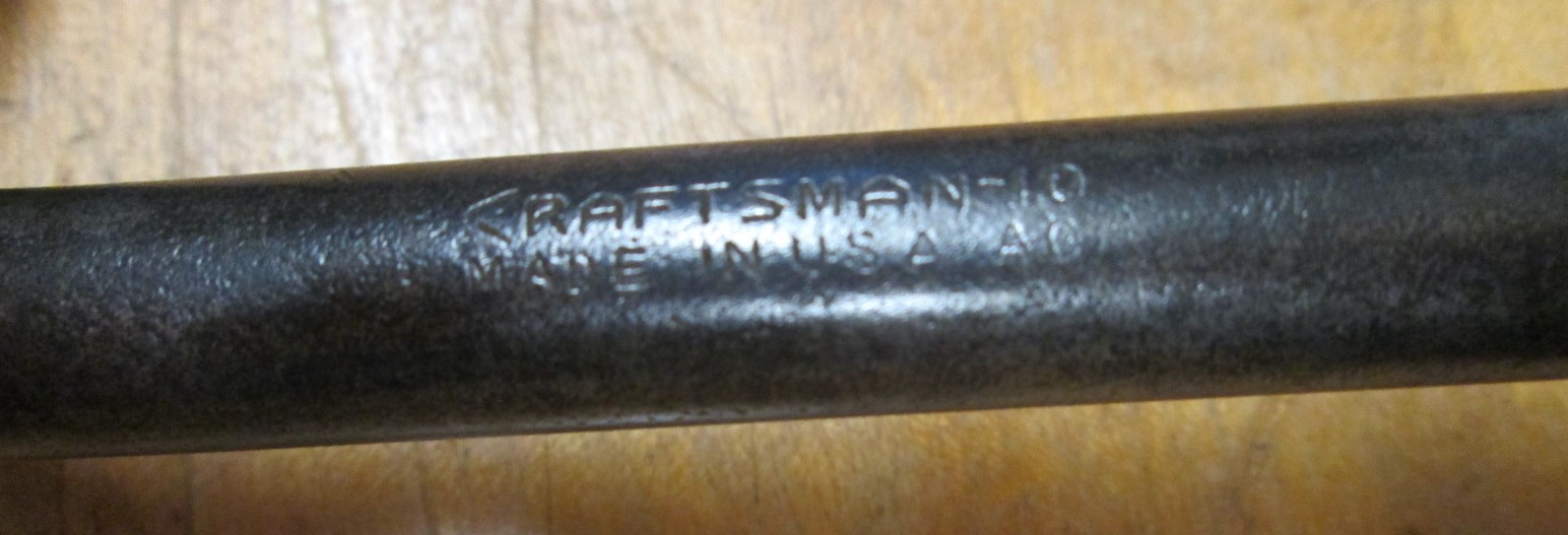 Craftsman Carpenters Ratchet Auger Brace 10 Inch