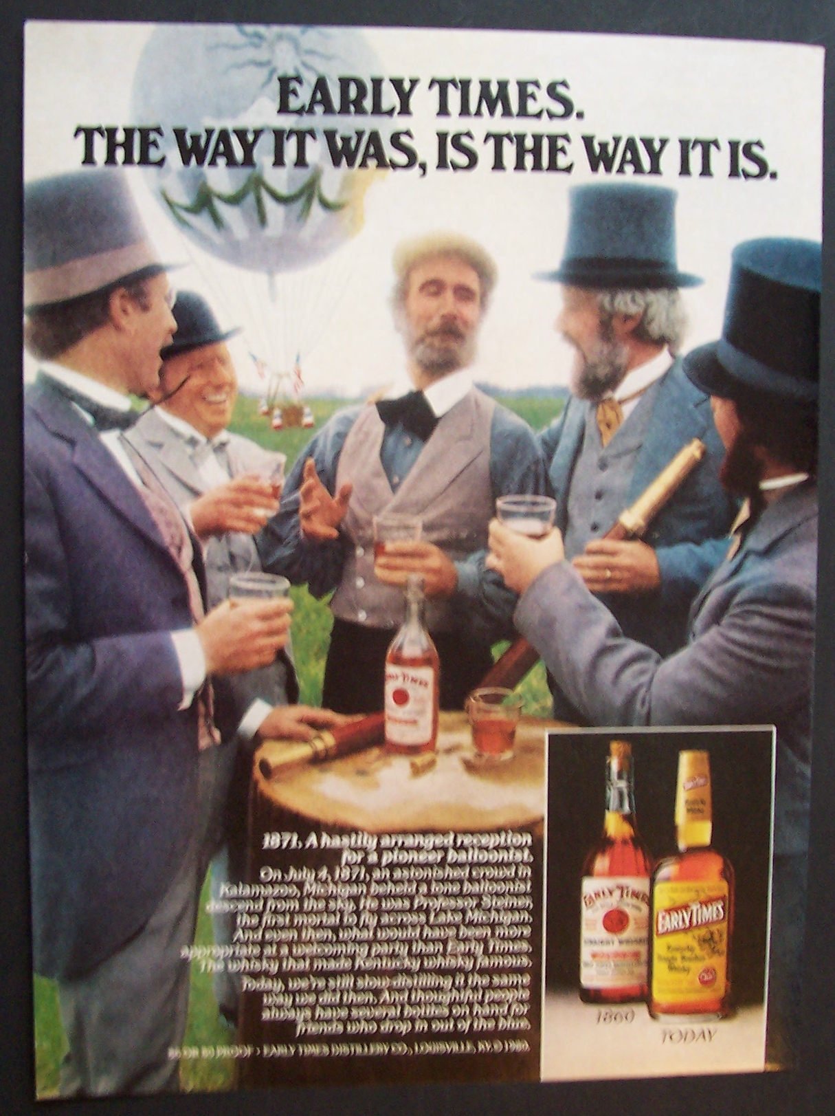 1980 Early Times Whiskey