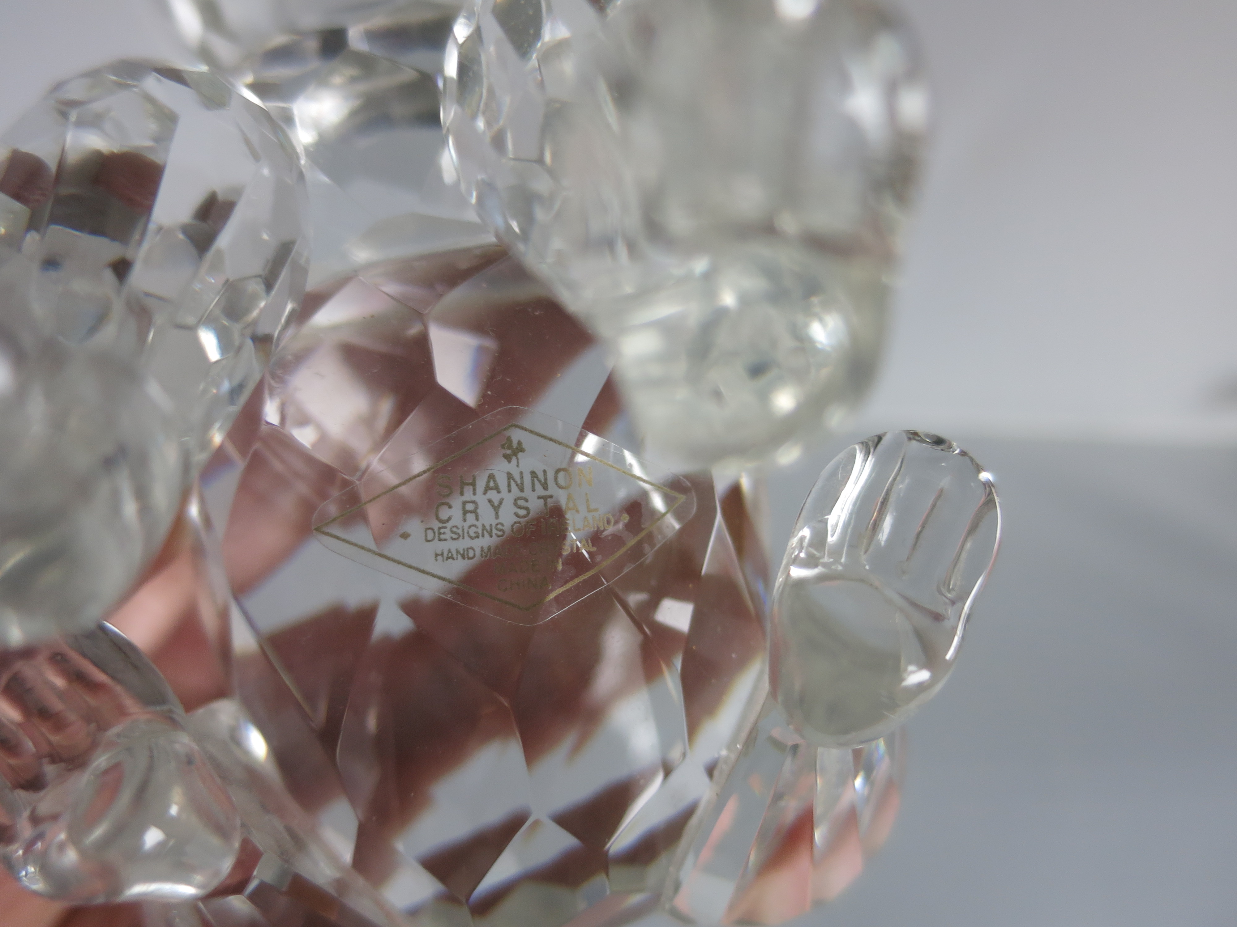 Shannon Crystal Bear Figurine Ireland Godinger
