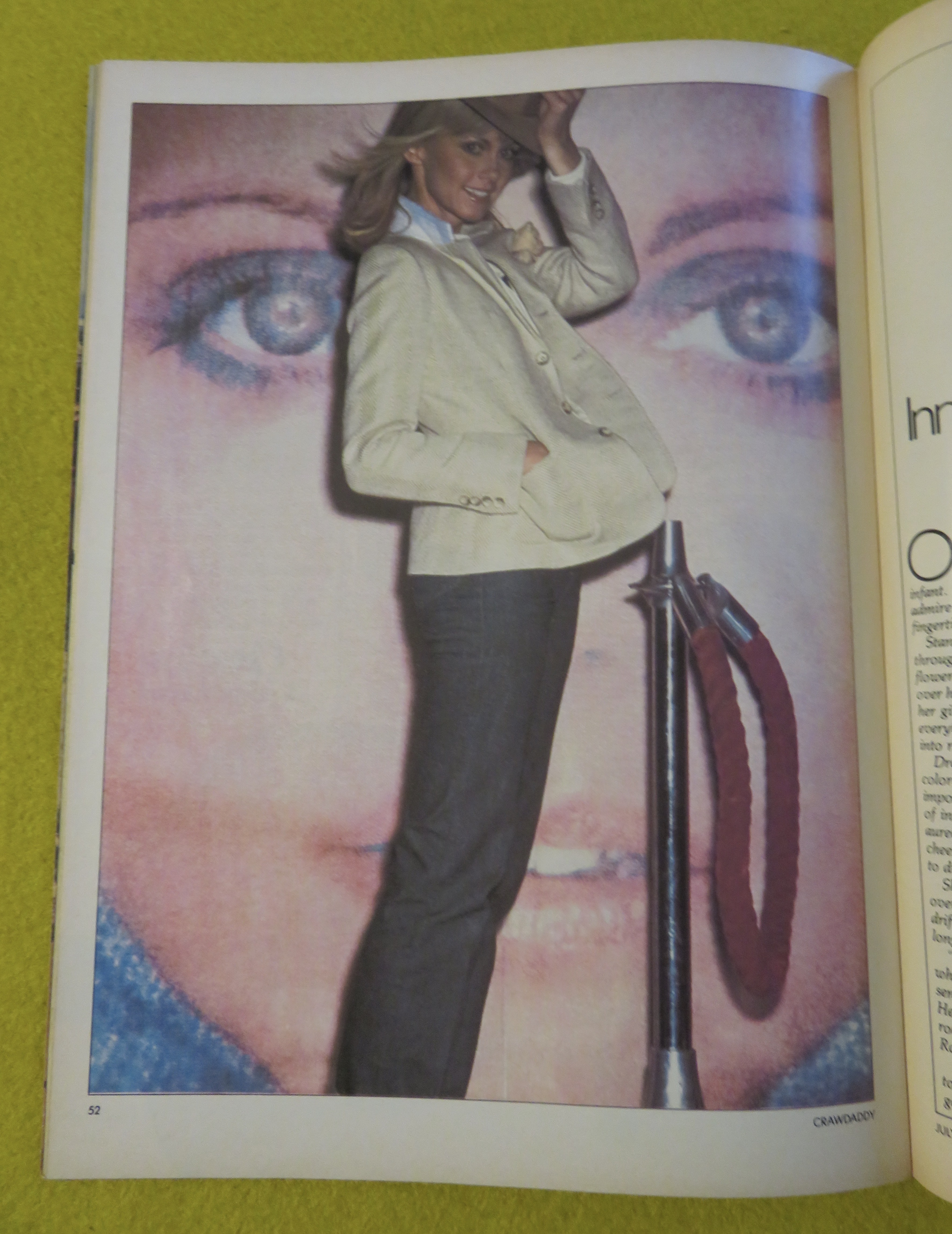 Crawdaddy Magazine July 1978 Olivia Newton John