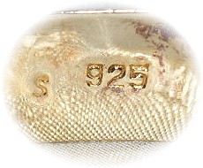 Plain Gold Over Sterling Silver Bangle Bracel