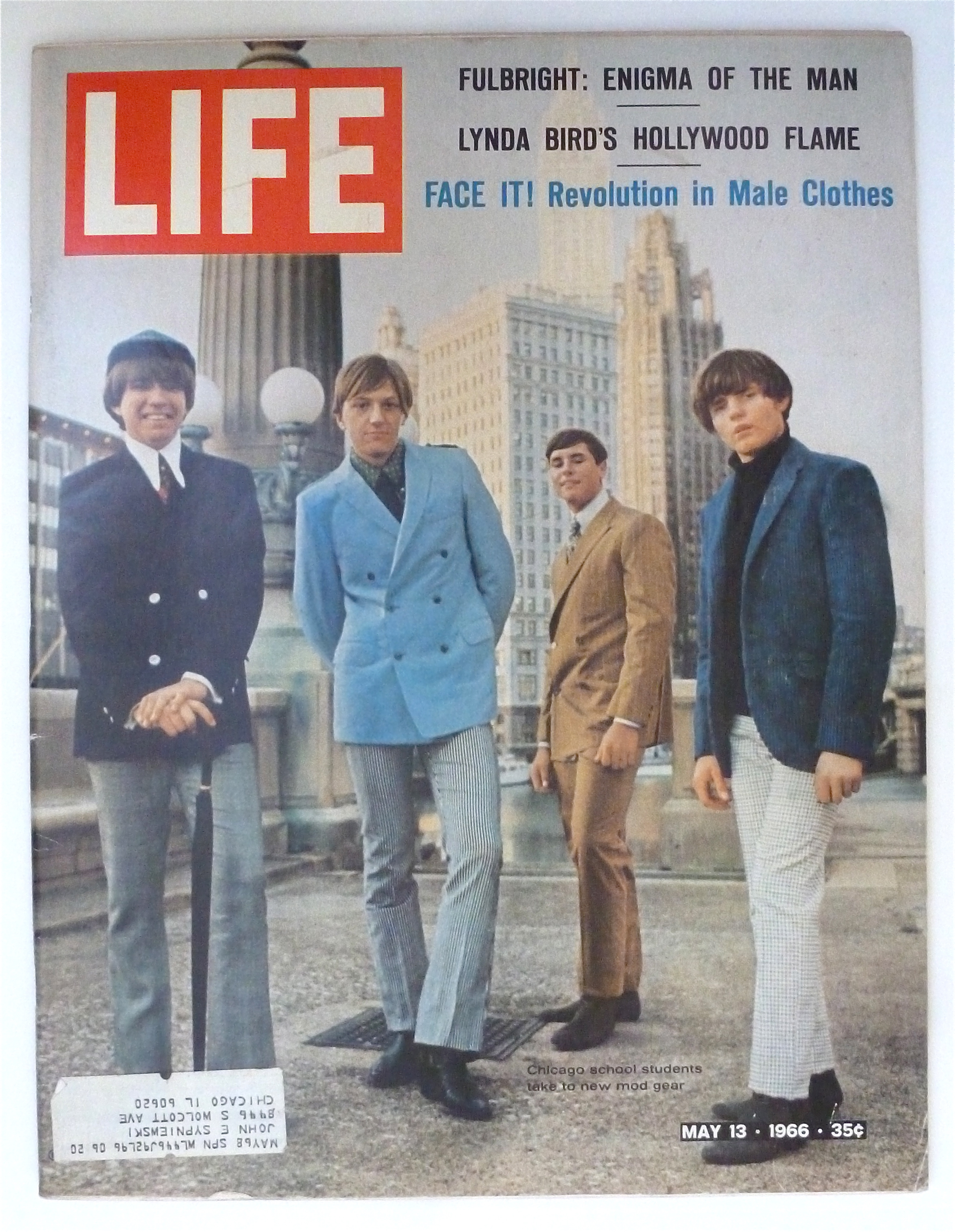 Life Magazine-May 13, 1966-Chicago School Students