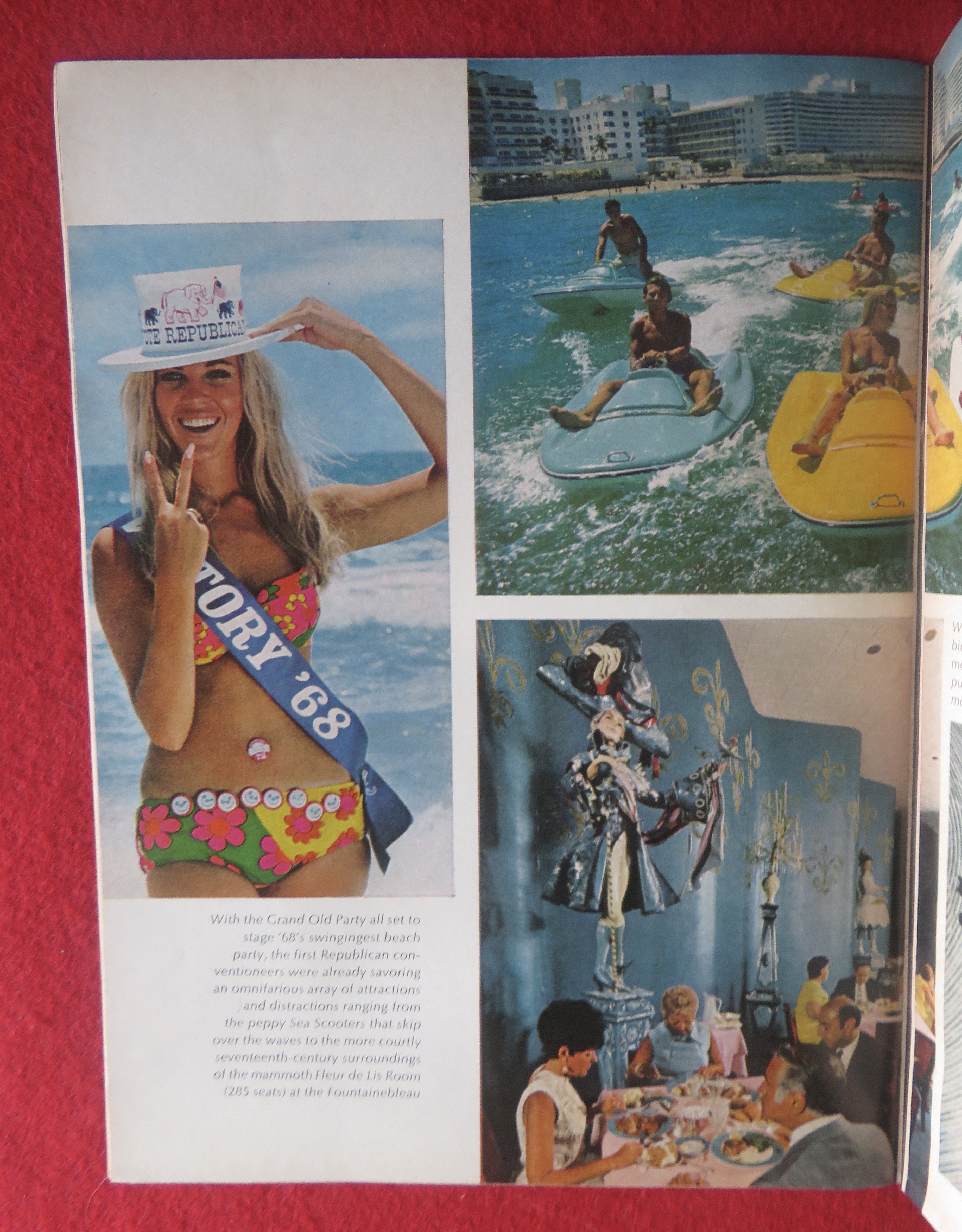 Newsweek Magazine August 12, 1968 The GOP In Miami