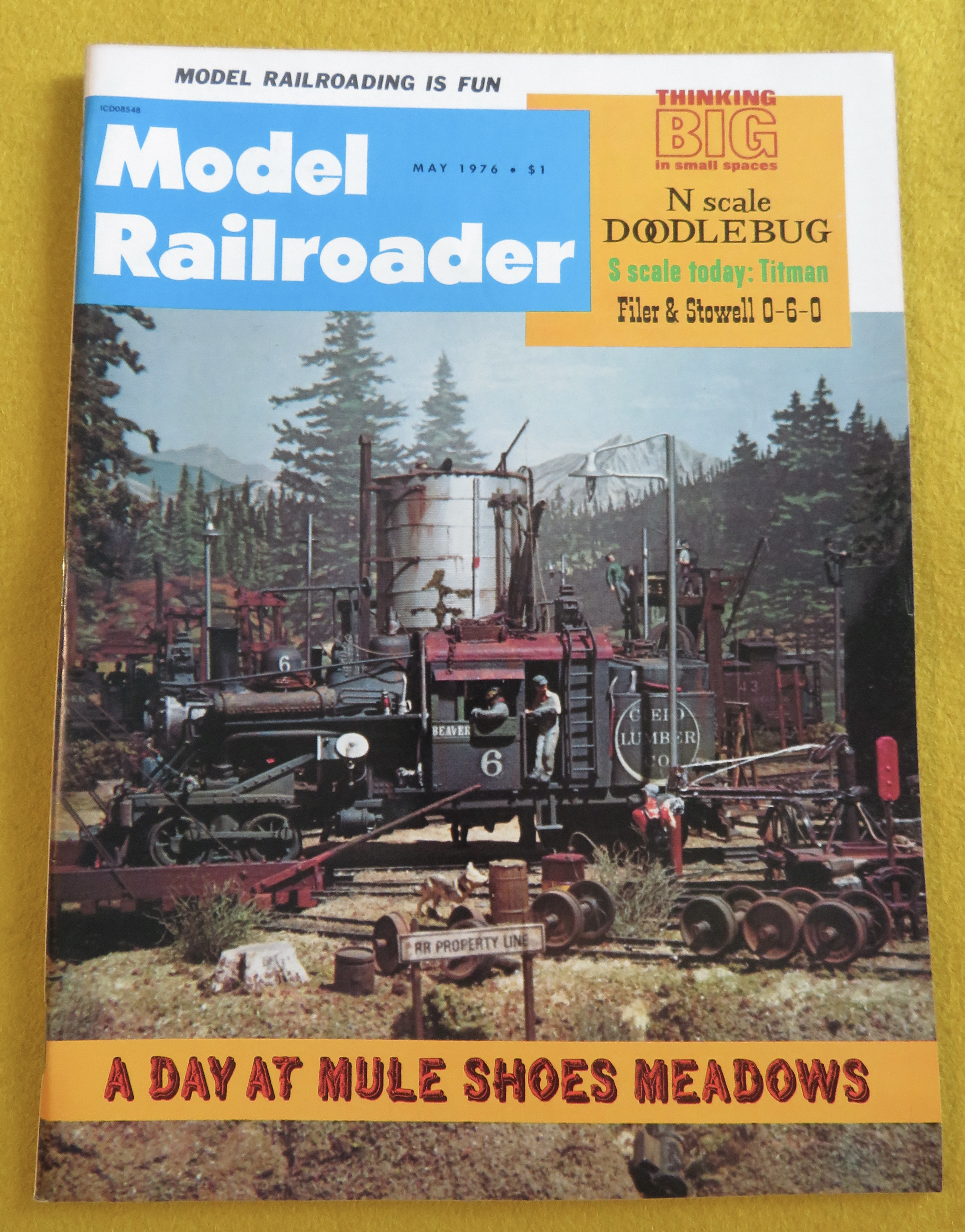Model Railroader Magazine May 1976