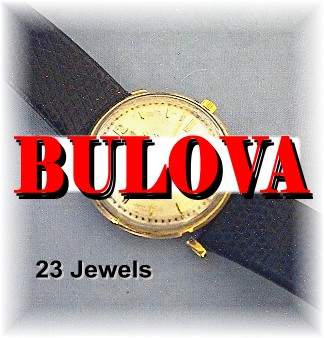 Bulova 10K GF 23 Jewel Wristwatch