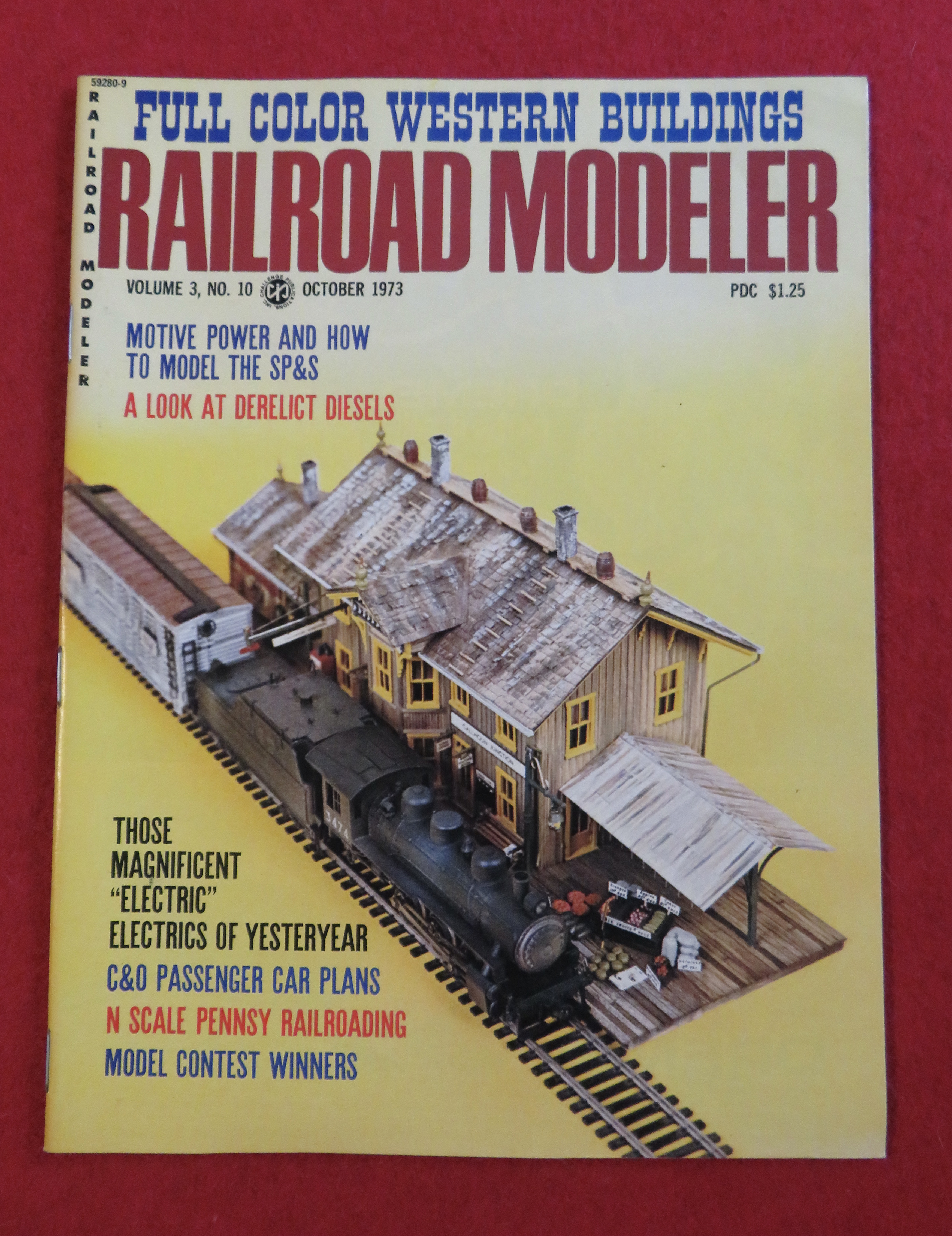 Railroad Modeler Magazine October 1973