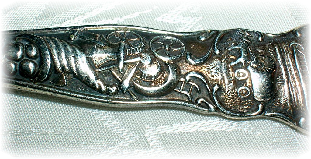 Solid Silver 1904 Jefferson & Napolean St Lou