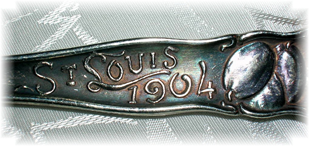 Solid Silver 1904 Jefferson & Napolean St Lou