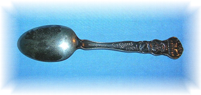 Solid Silver 1904 Jefferson & Napolean St Lou