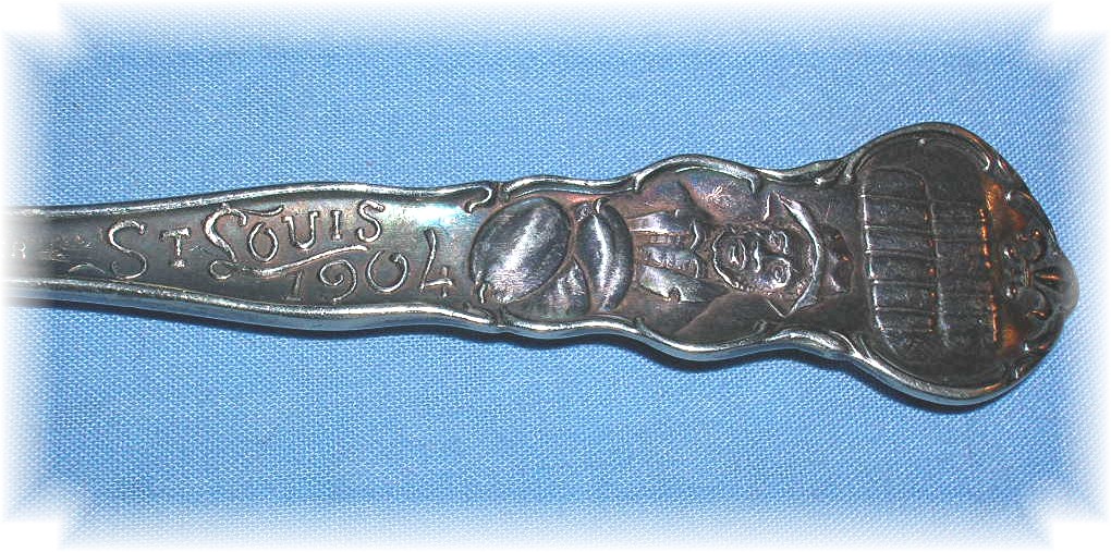 Solid Silver 1904 Jefferson & Napolean St Lou