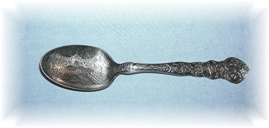 Solid Silver 1904 Jefferson & Napolean St Lou
