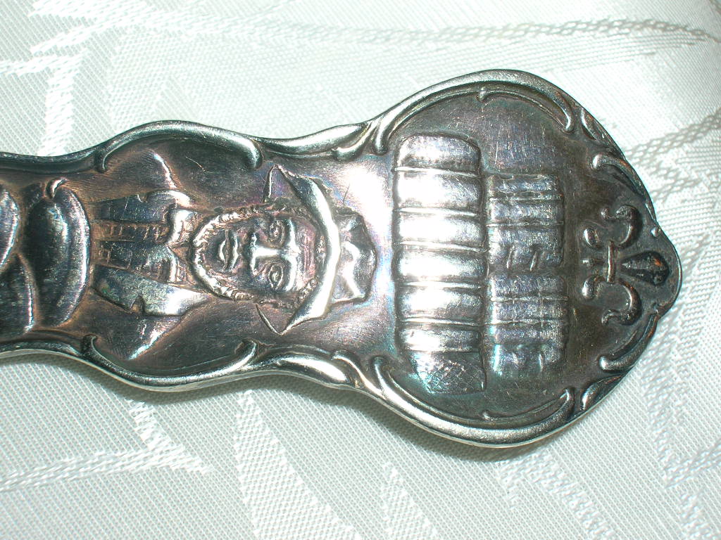 Solid Silver 1904 Jefferson & Napolean St Lou