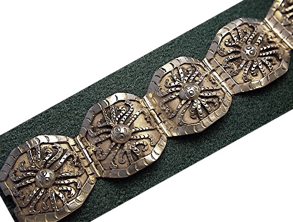 Taxco Mexico Sterling Silver Los Ballesteros Bracelet