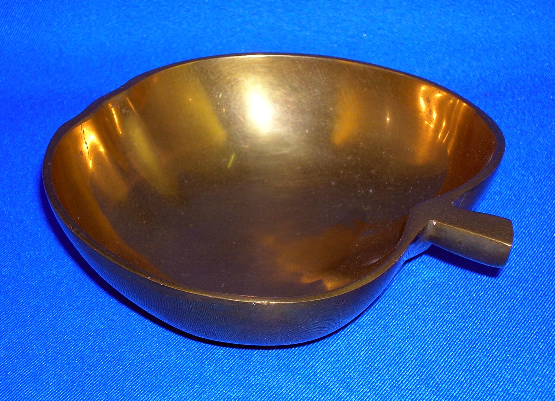 Brass Apple Dish