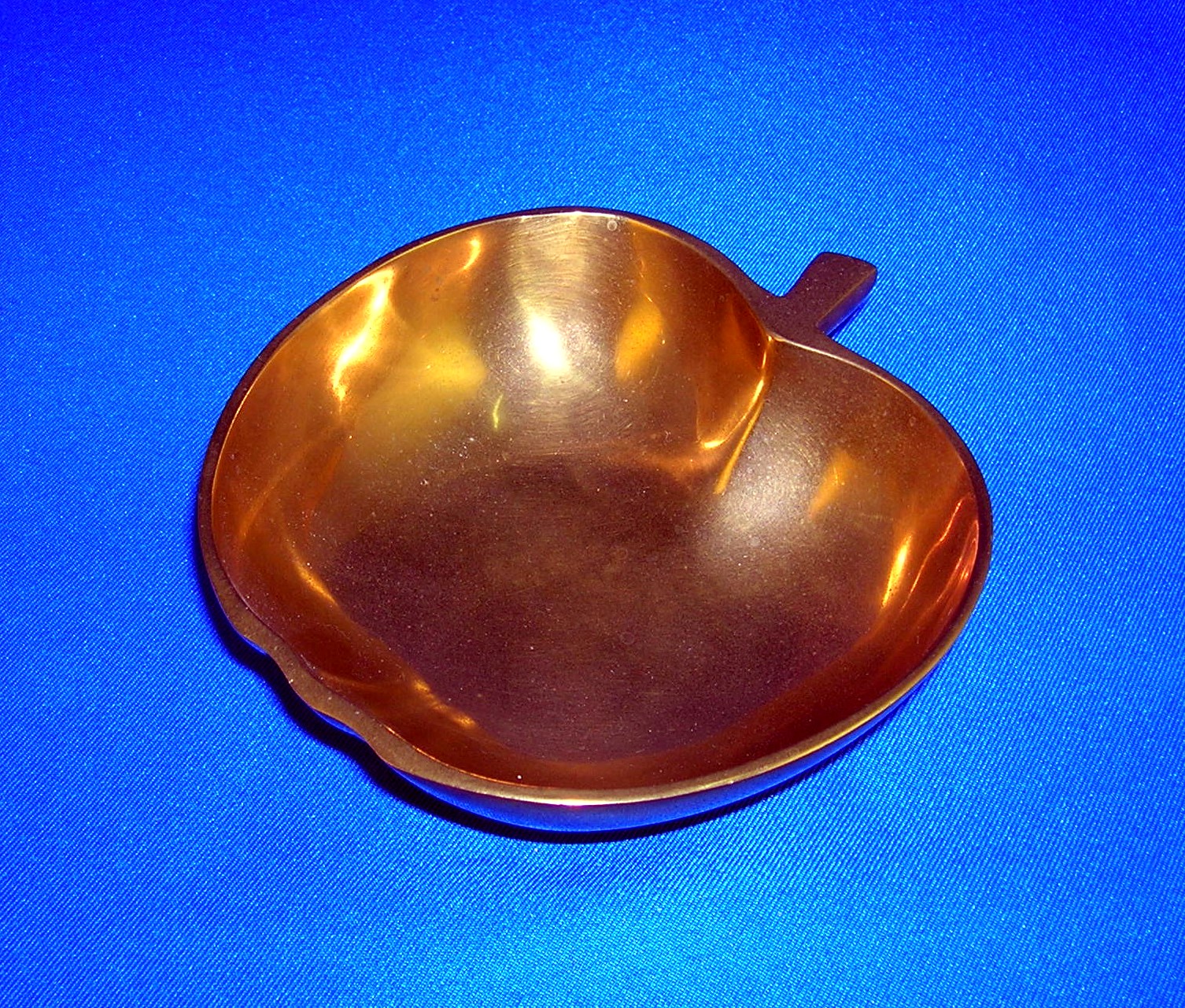 Brass Apple Dish