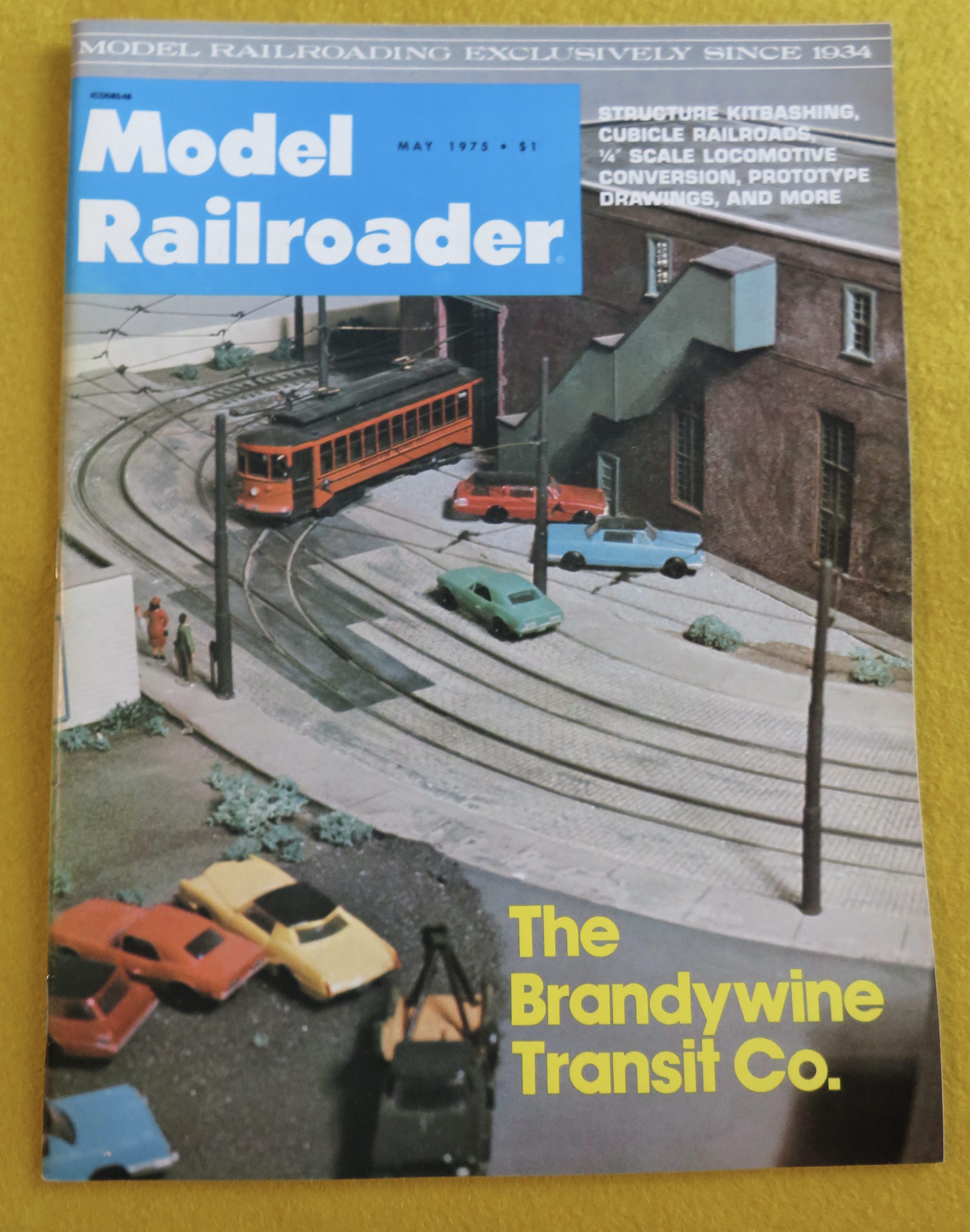 Model Railroader Magazine May 1975