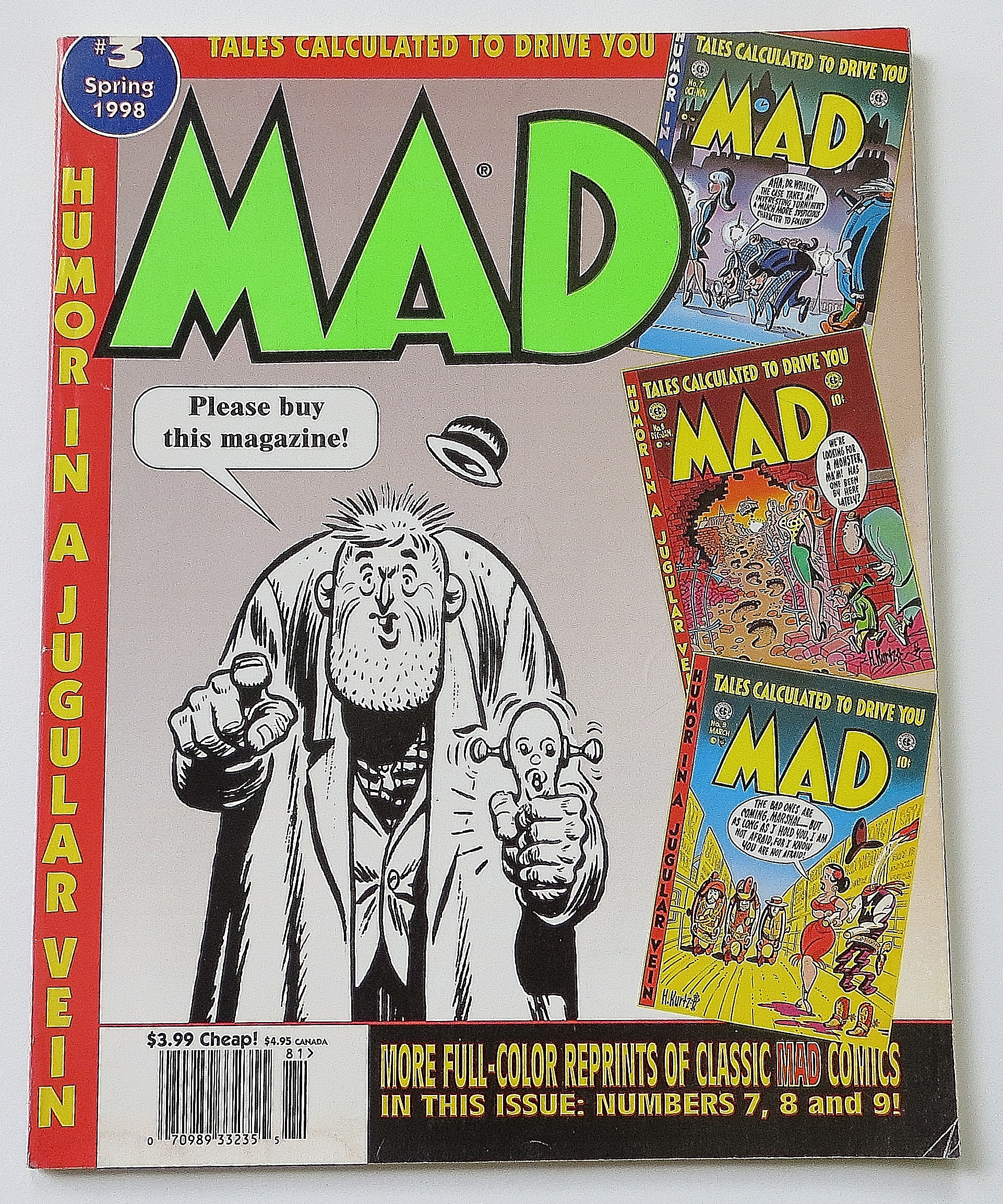 Mad Magazine Spring 1998 Tales Calculated To Drive You