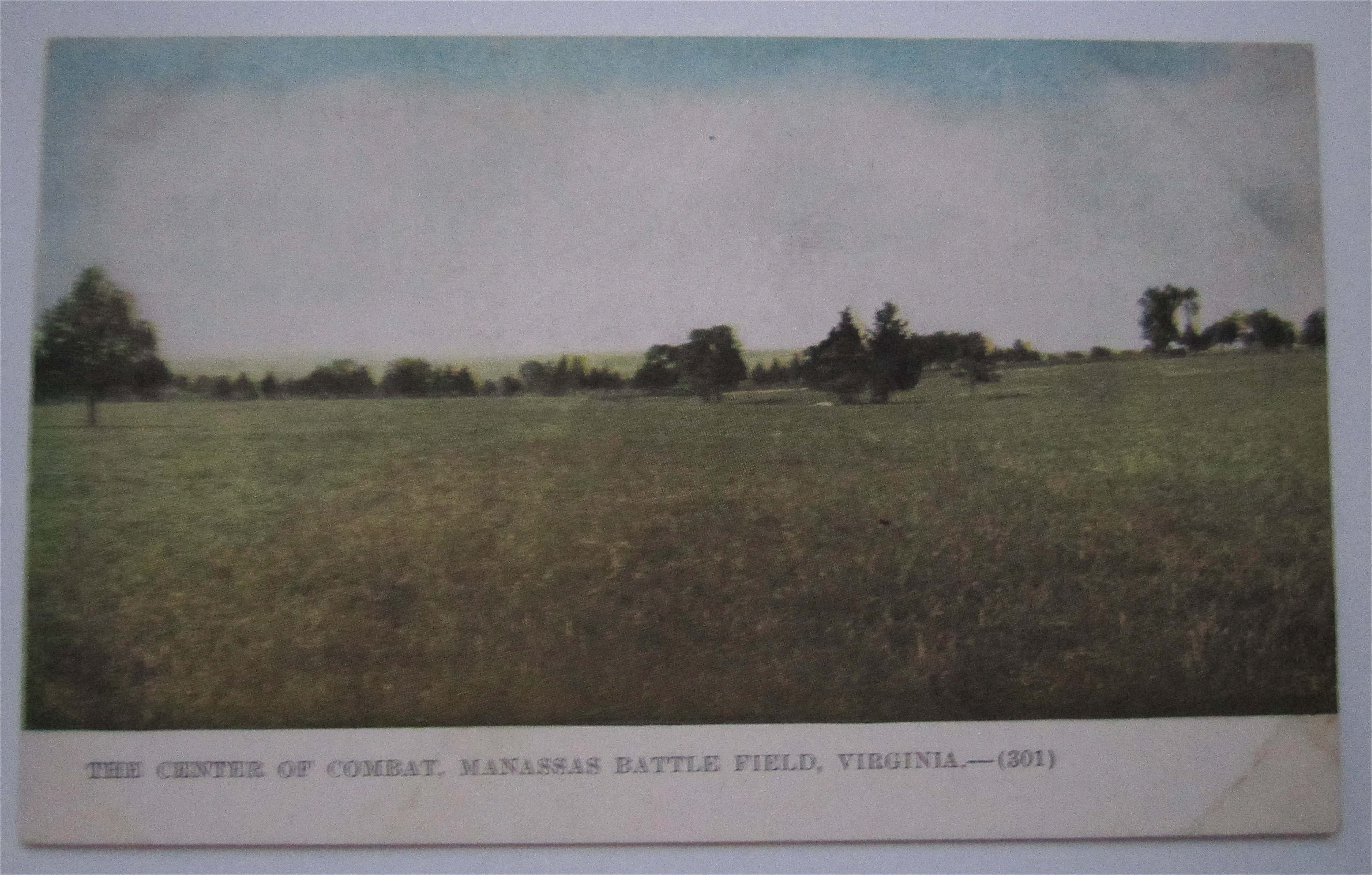 Manassas Battle Field, Virginia Postcard