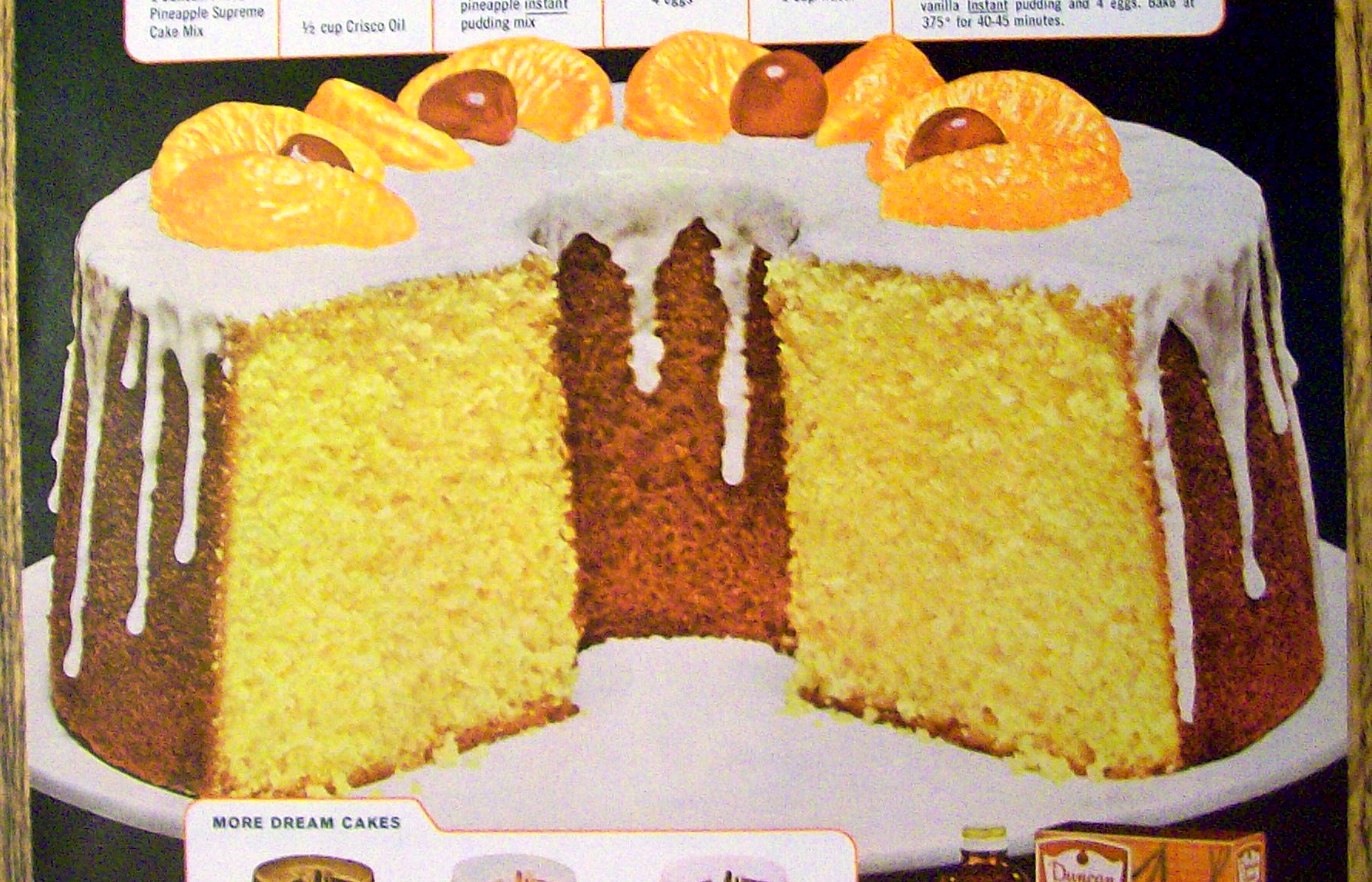 1966 Crisco and Duncan Hines with Dream Cake