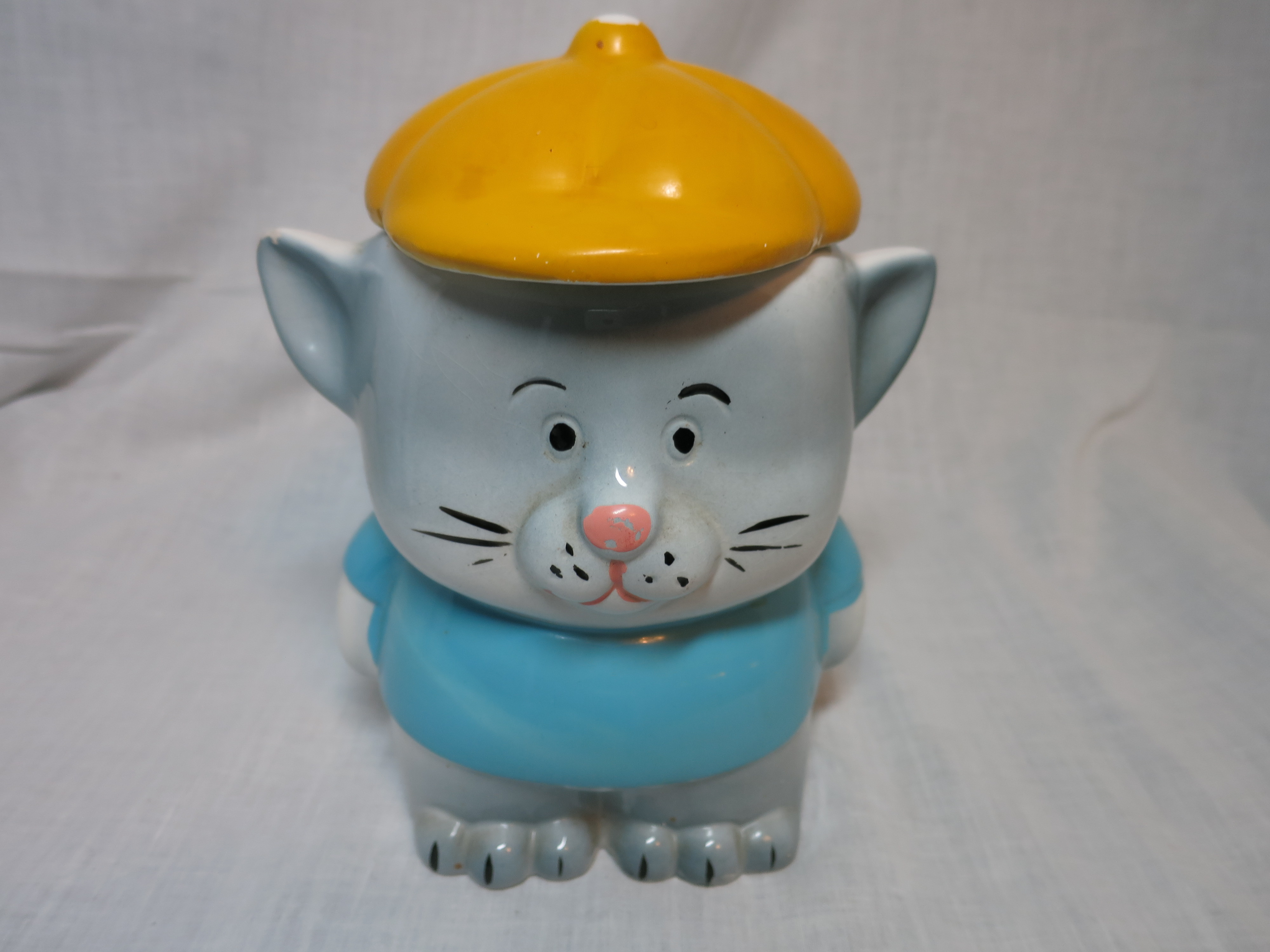 Cat Kitten Kitty Cookie Jar Biscuit Jar Taiwan