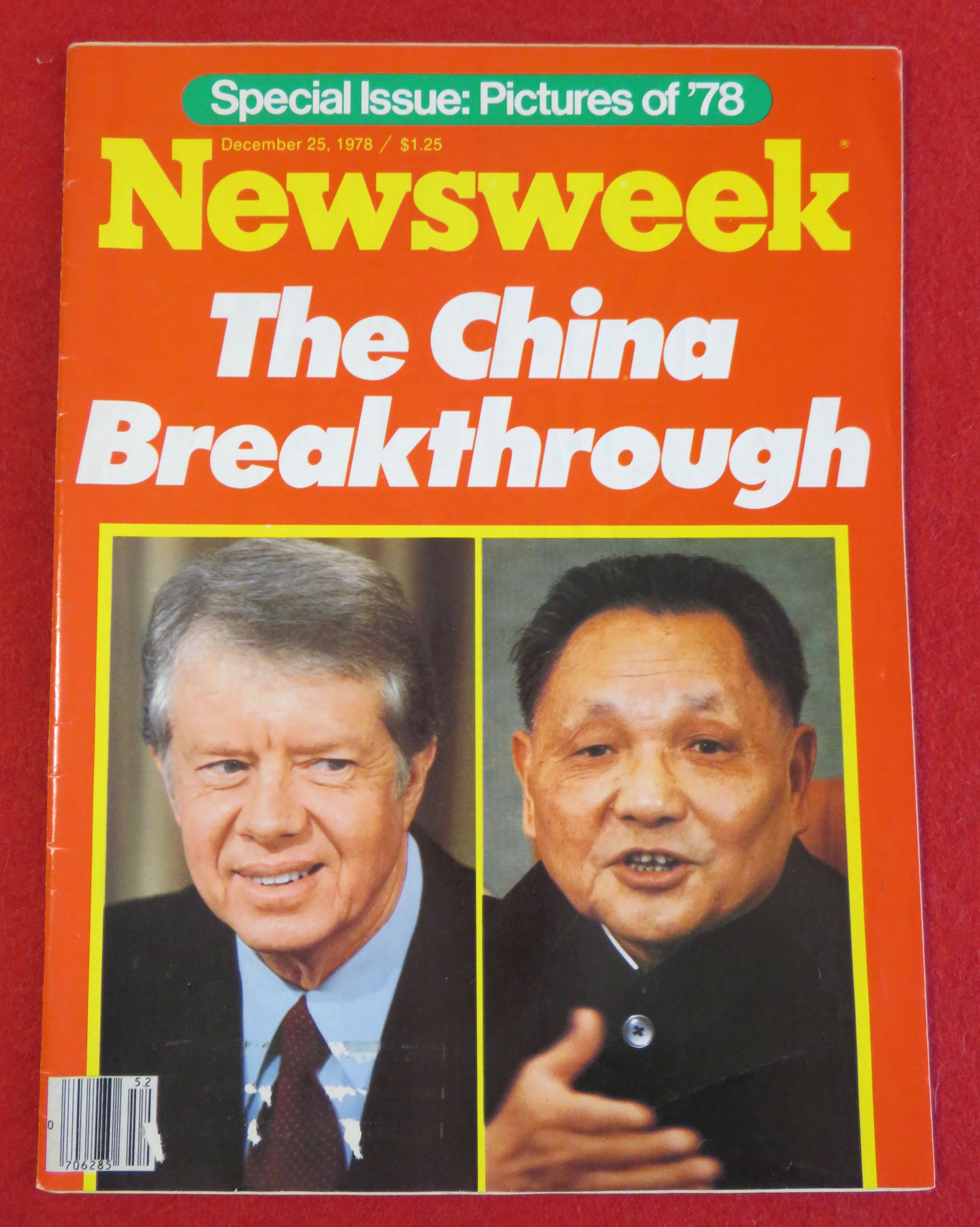 Newsweek Magazine December 25, 1978 China
