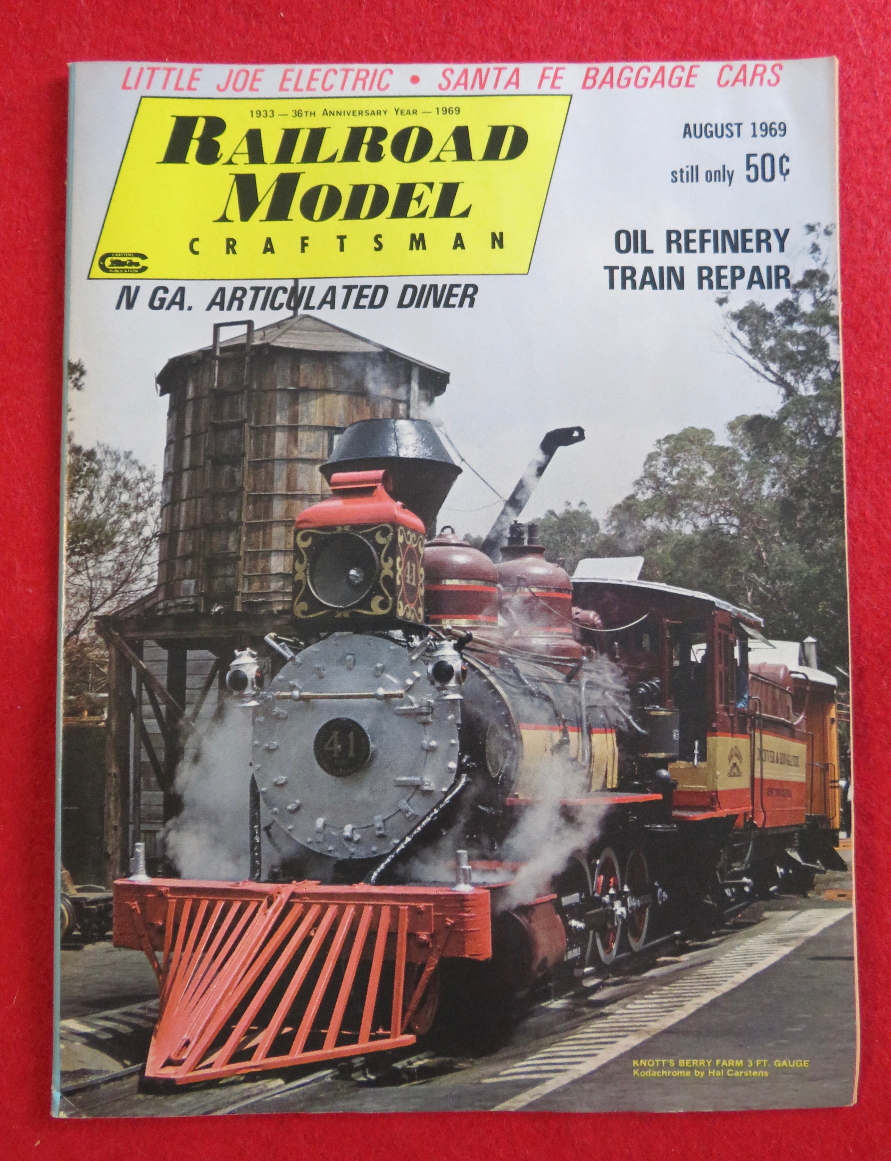 Railroad Model Craftsman Magazine August 1969