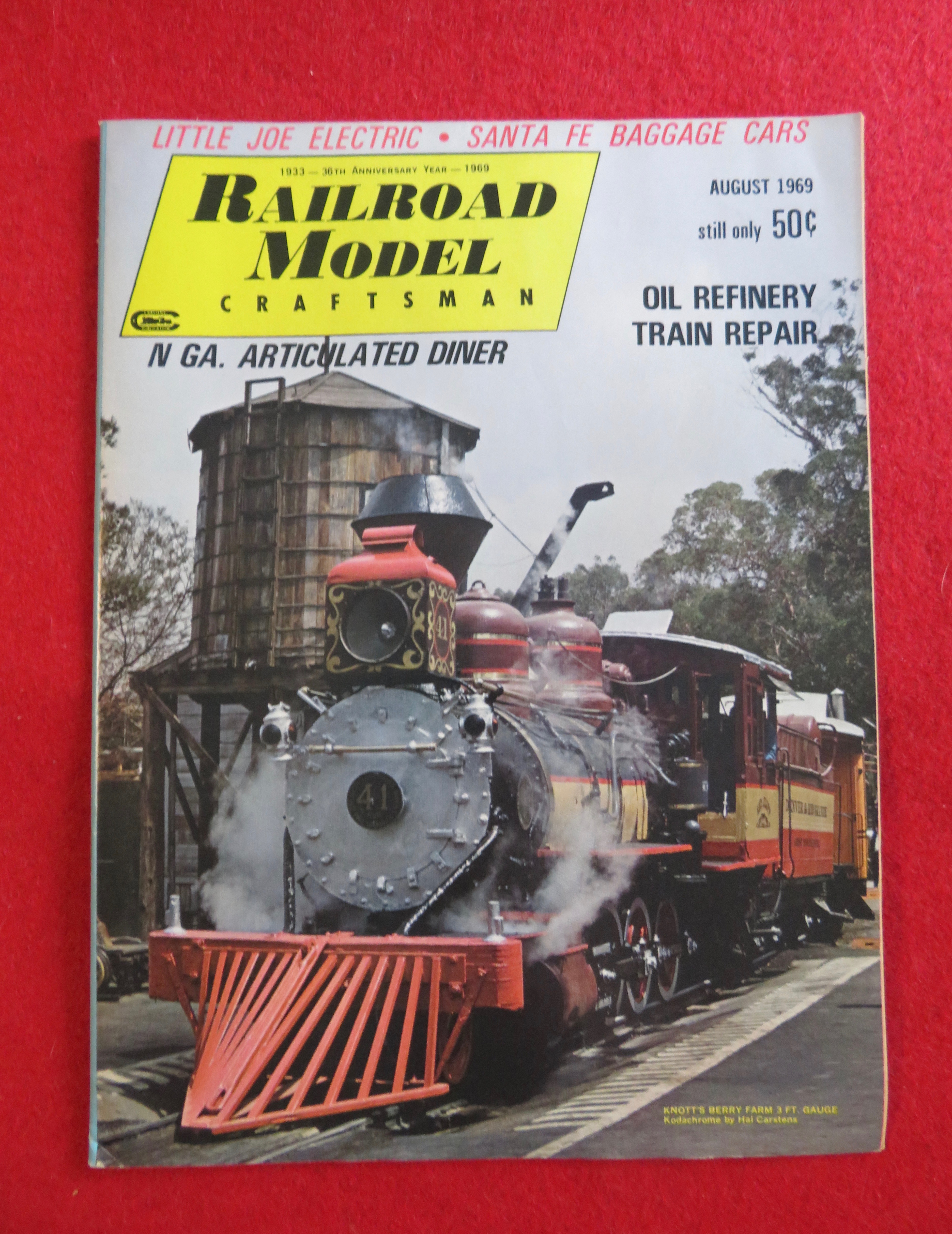 Railroad Model Craftsman Magazine August 1969